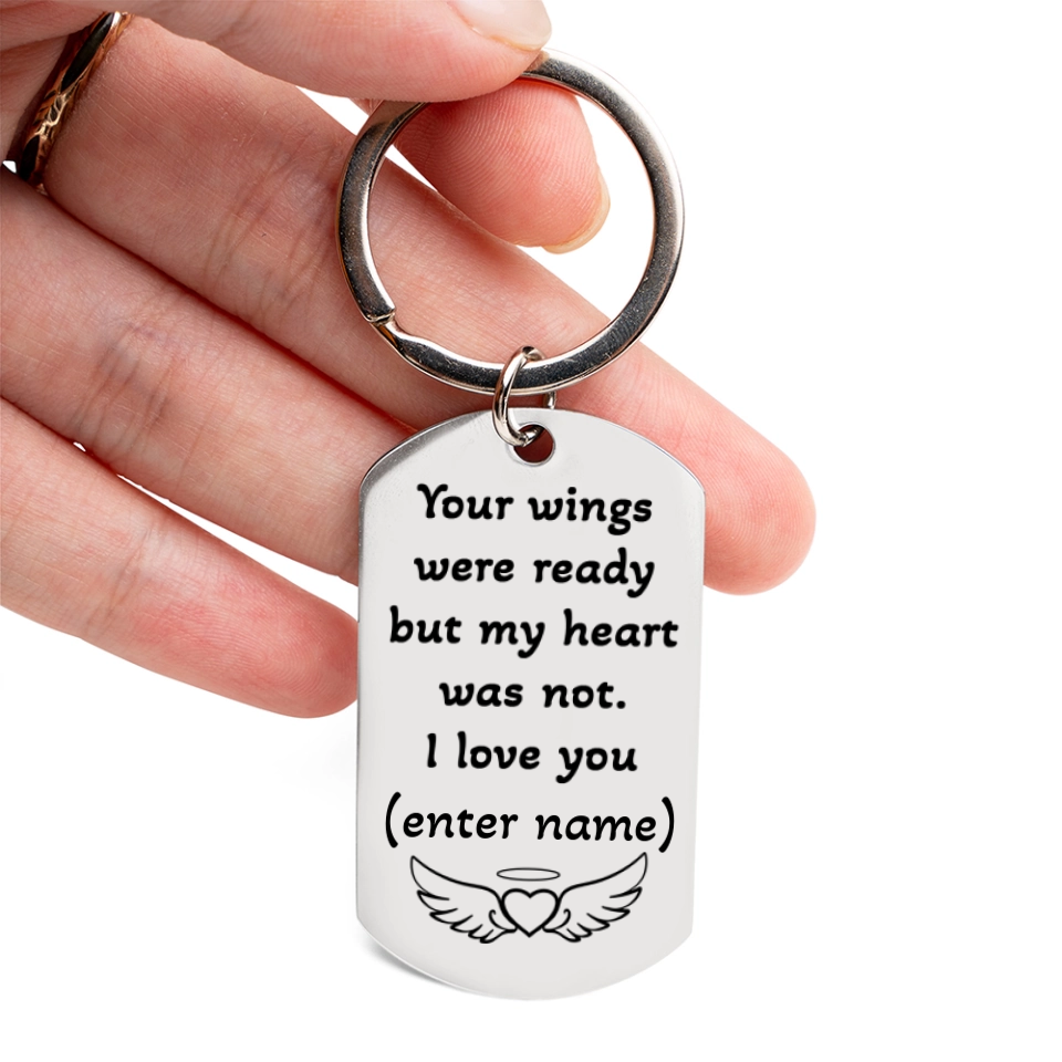 Foto-Schlüsselanhänger hochladen - Gedenk-Schlüsselanhänger