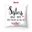 Personalized Siblings Pillow Case - Up to 5 Sisters - Best Friends Pillow Case