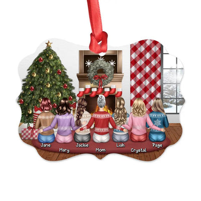 Family Christmas Ornament - Siblings Family Ornament - Males and Females