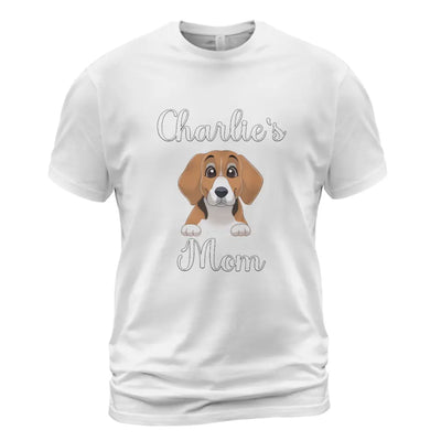 Personalized Pet T-Shirt - Dog Mom T-Shirt - Cat Mom T-Shirt - Pet Tee