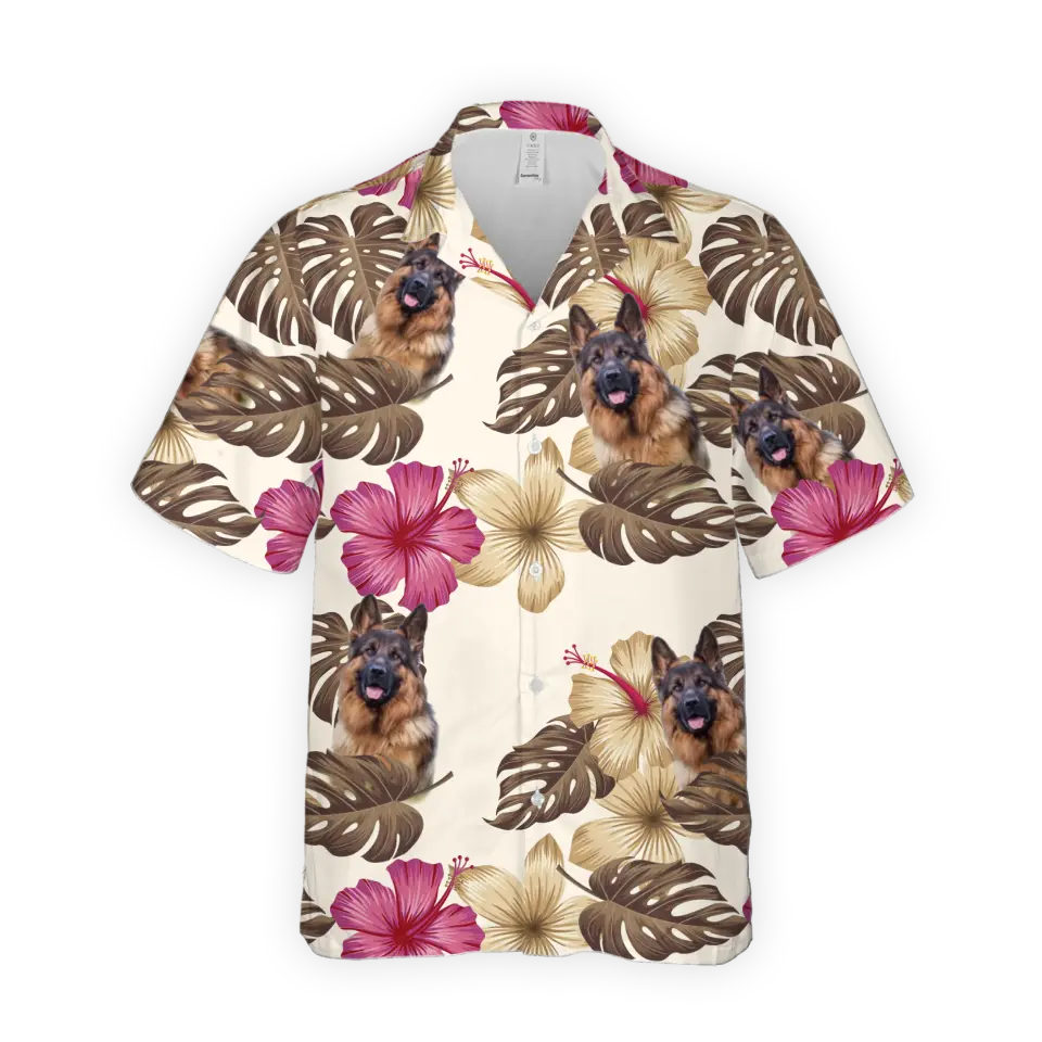 Personalized Hawaiian Shirt - Upload up to 6 Photos