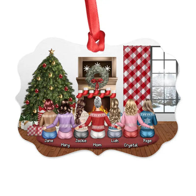 Christmas Ornament - Up to 7 People - Family Ornament