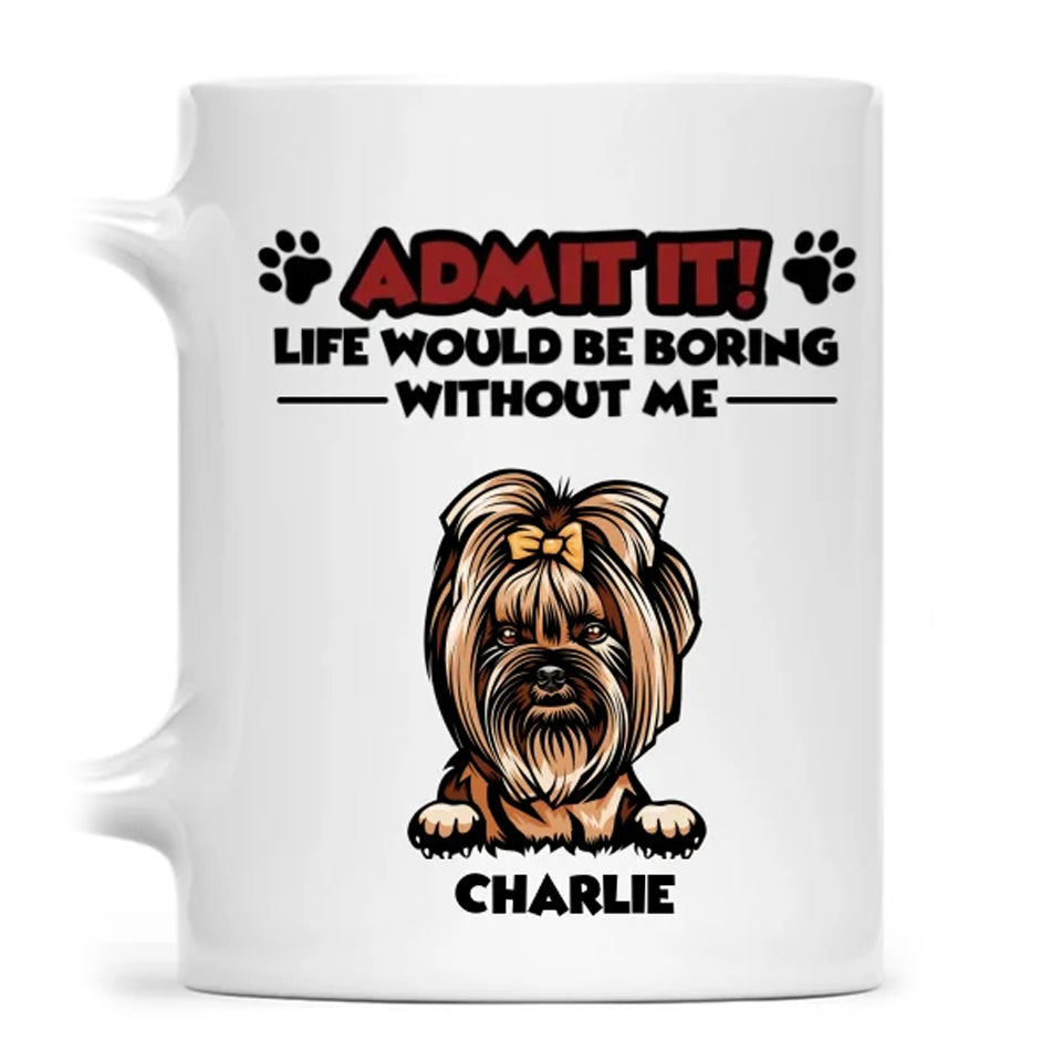 Personalisierte Haustiertasse - Bis zu 6 Haustiere - Geschenk für Haustierbesitzer