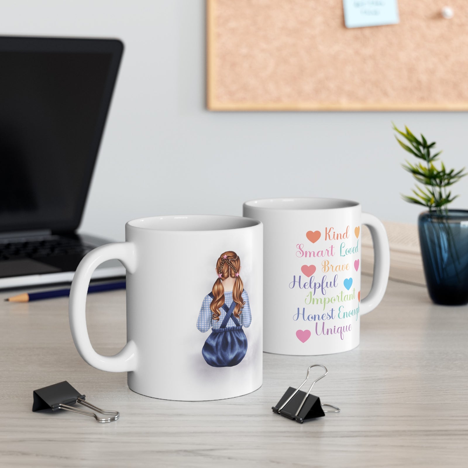 Mug personnalisé pour fille - Cadeau pour petite-fille
