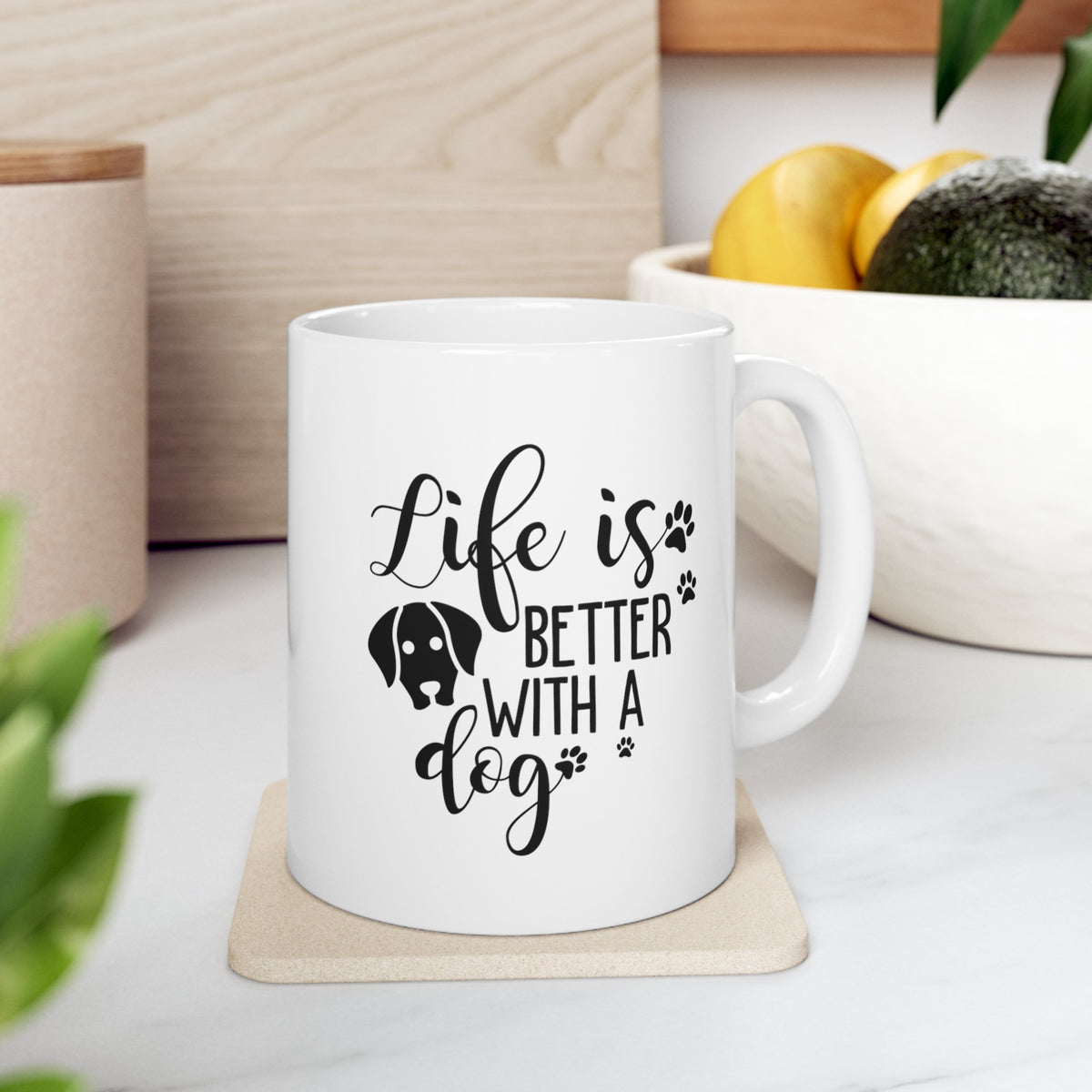 Tasse « Chien Maman » - Tasse personnalisée « Chien Maman »