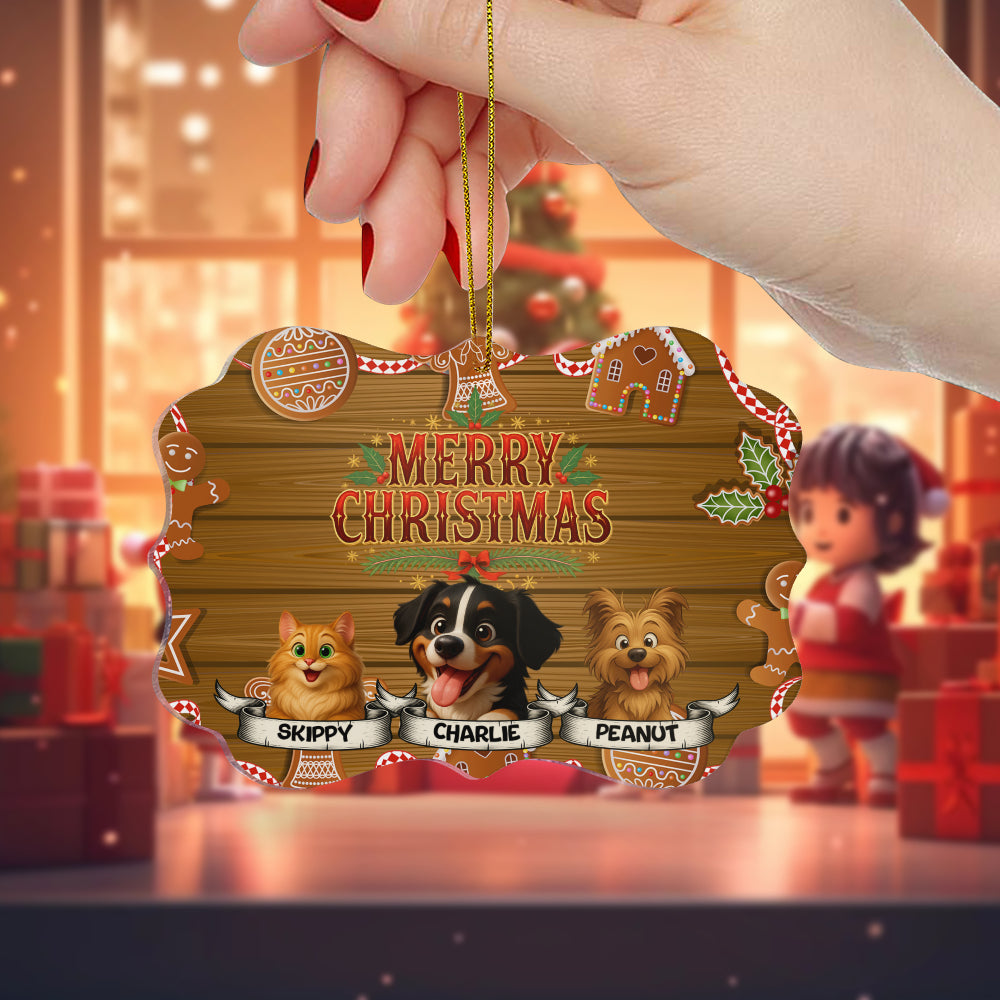 Christmas Ornament - Up to 6 Pets - Pet Ornament