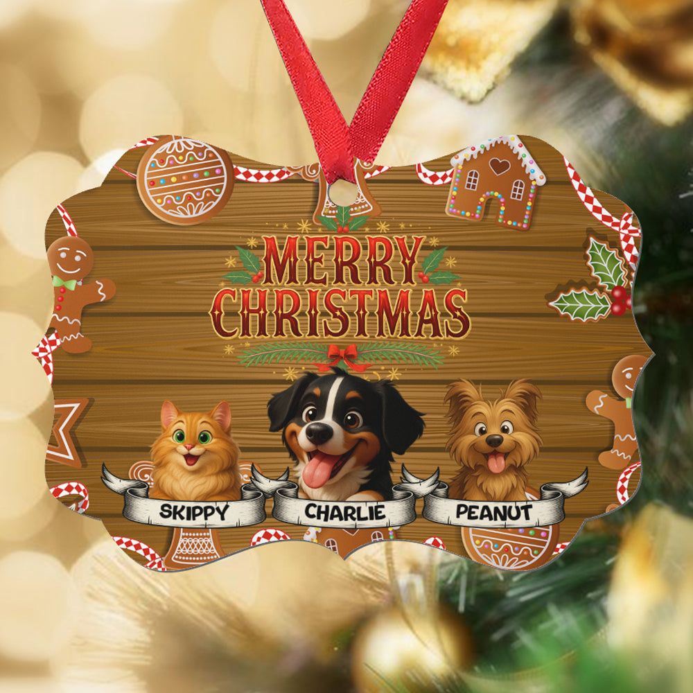 Christmas Ornament - Up to 6 Pets - Pet Ornament