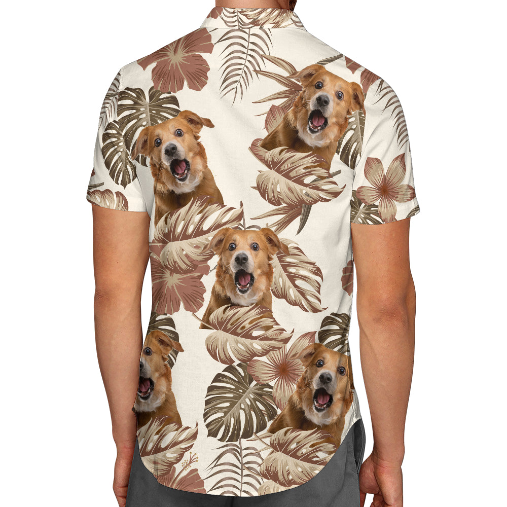 Chemise hawaïenne personnalisée - Jusqu'à 6 photos - Chemise personnalisée - HS25041