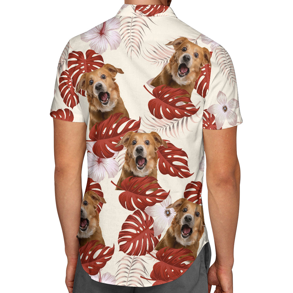 Chemise hawaïenne personnalisée - Jusqu'à 6 photos - Chemise personnalisée - HS25054
