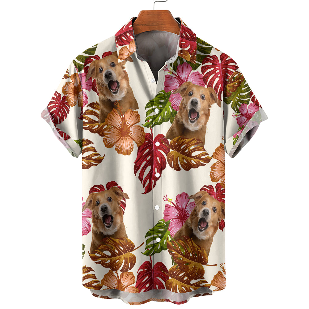 Personalized Hawaiian Shirt - Upload up to 6 Photos - HS25006