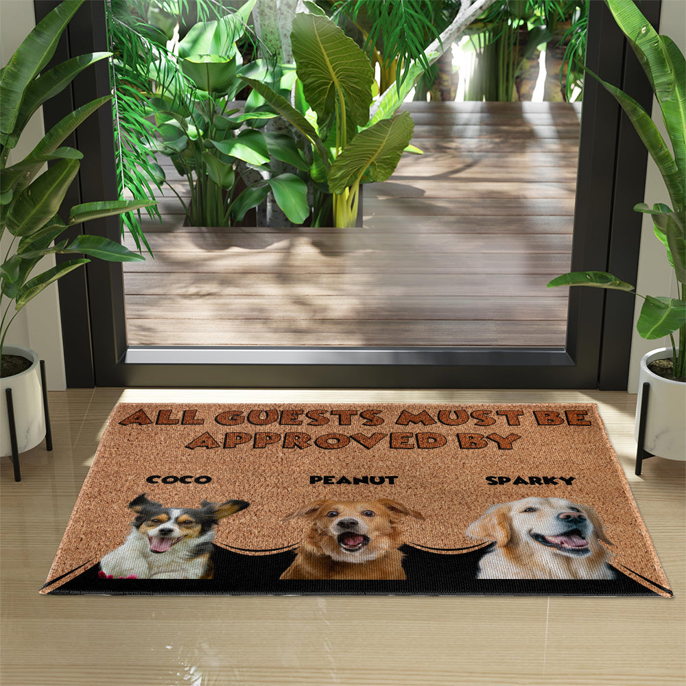 Personalized Pets Doormat - Up to 6 Pets
- Decorative Mat - Upload Photo - All guests must be approved by