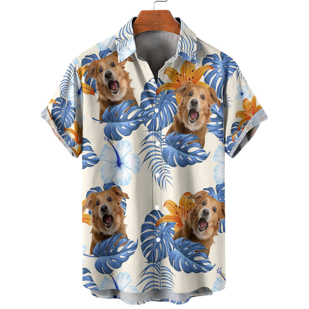 Personalized Hawaiian Shirt - Up to 6 Photos - Personalized Shirt - HS25016