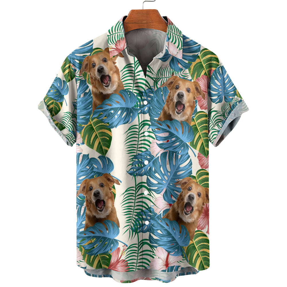 Personalized Hawaiian Shirt - Upload up to 6 Photos - HS25002