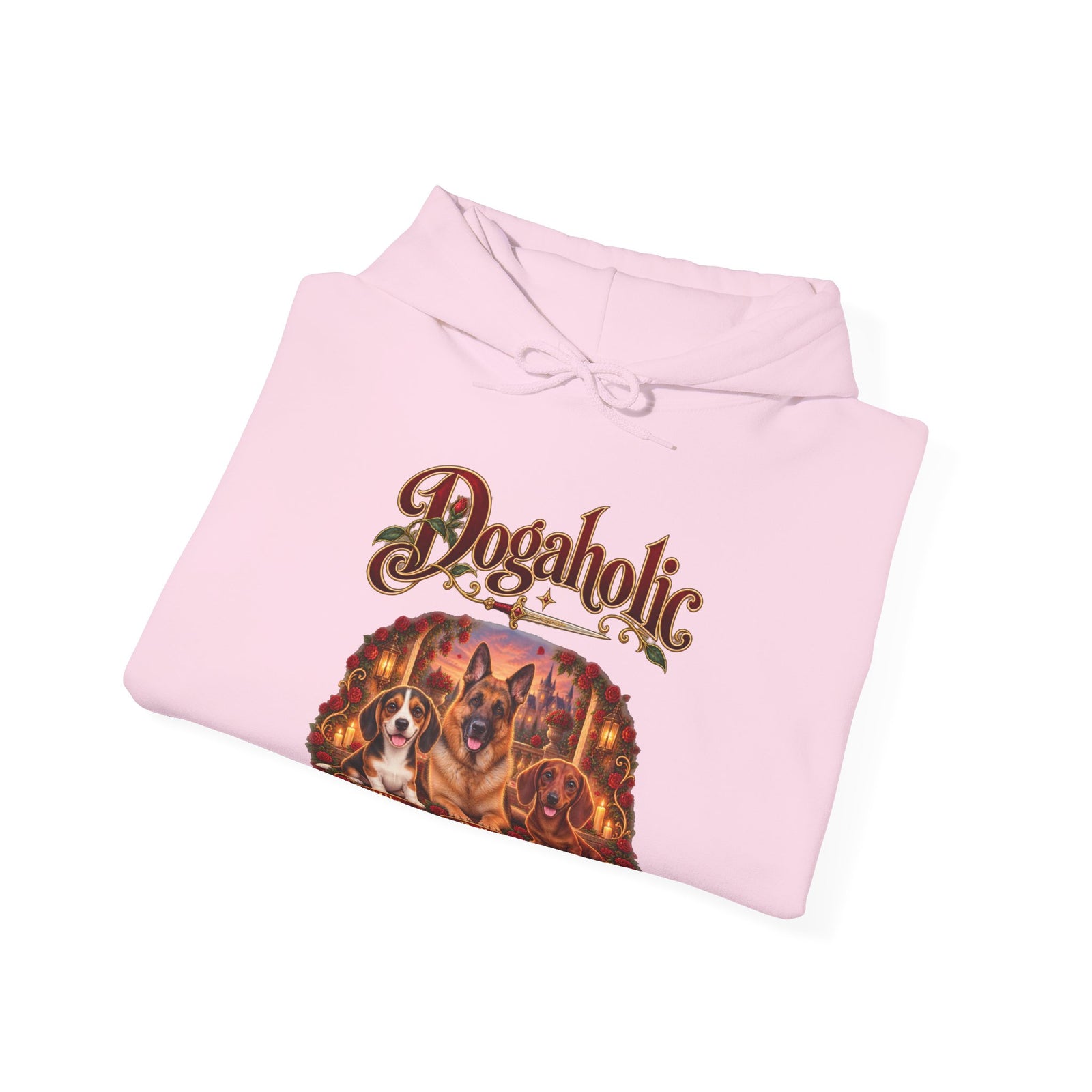 Personalized Dog Hoodie – Dogaholic Rose Fantasy – photo 18