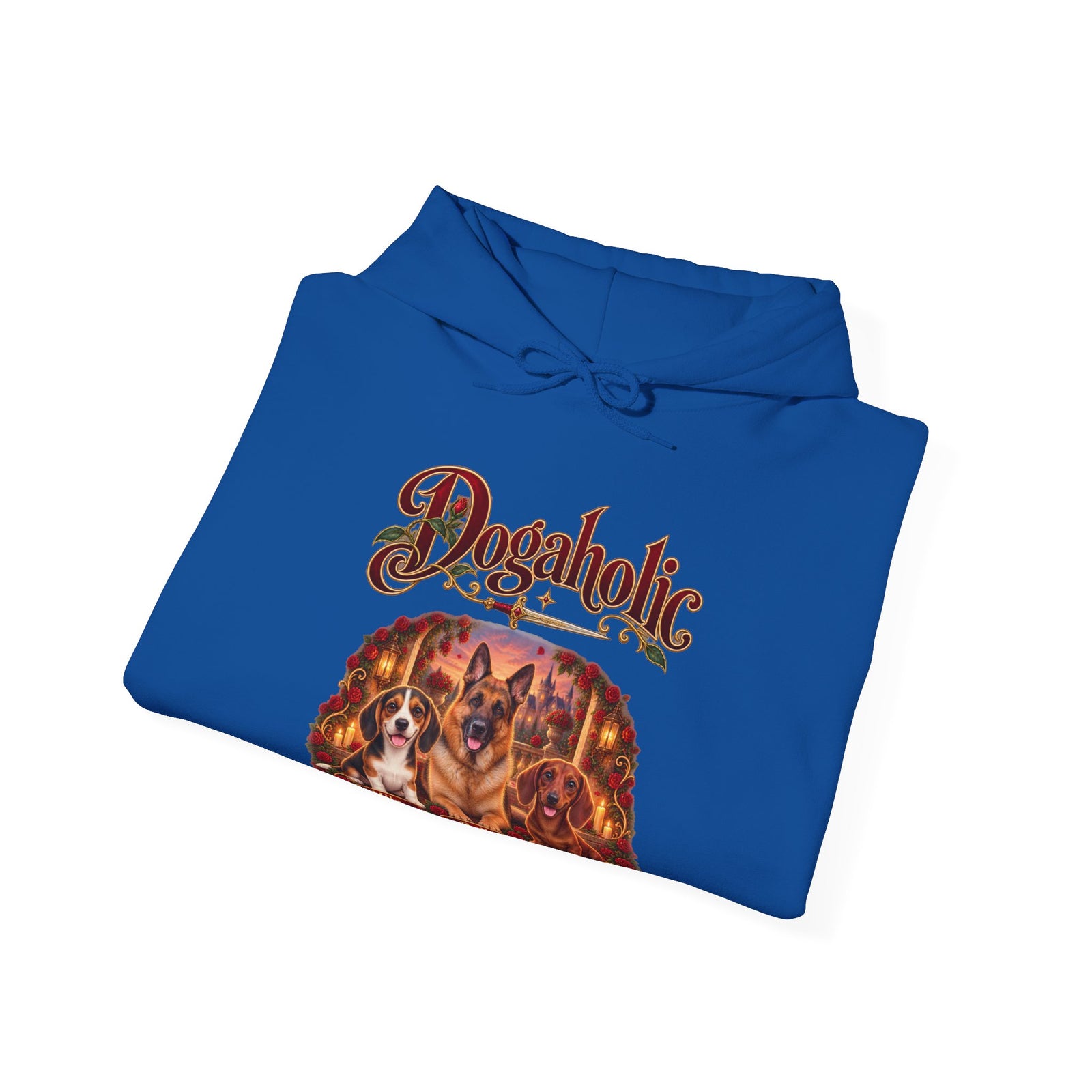 Personalized Dog Hoodie – Dogaholic Rose Fantasy – photo 15