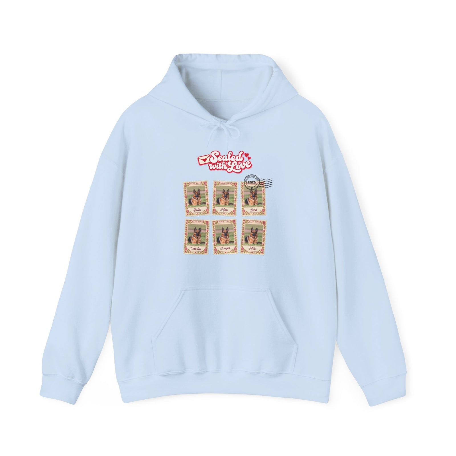 Personalized Dog Hoodie – Sealed with Love Stamps – Foto 19