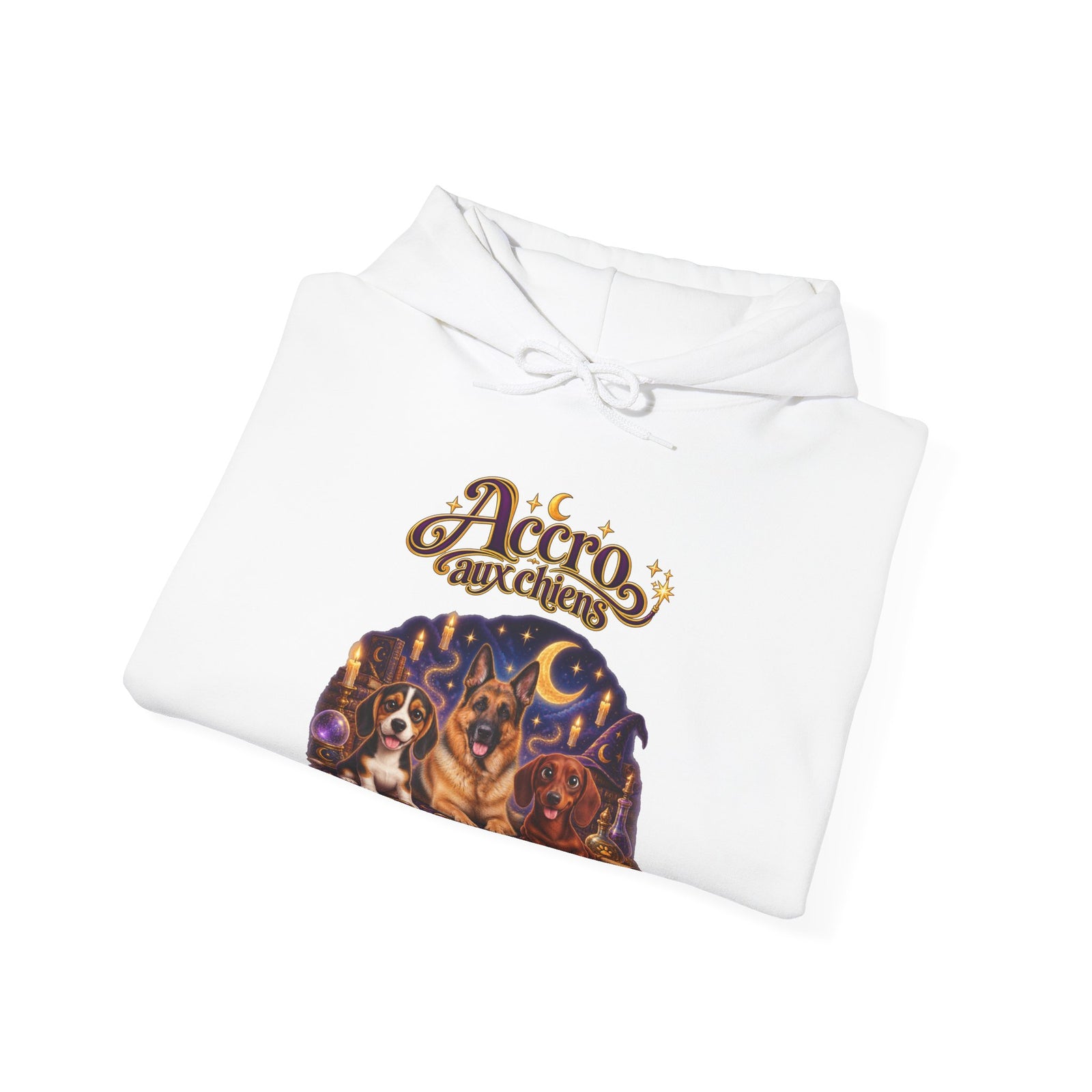 Sweat à capuche chien personnalisé – Univers de sorcier – photo 9