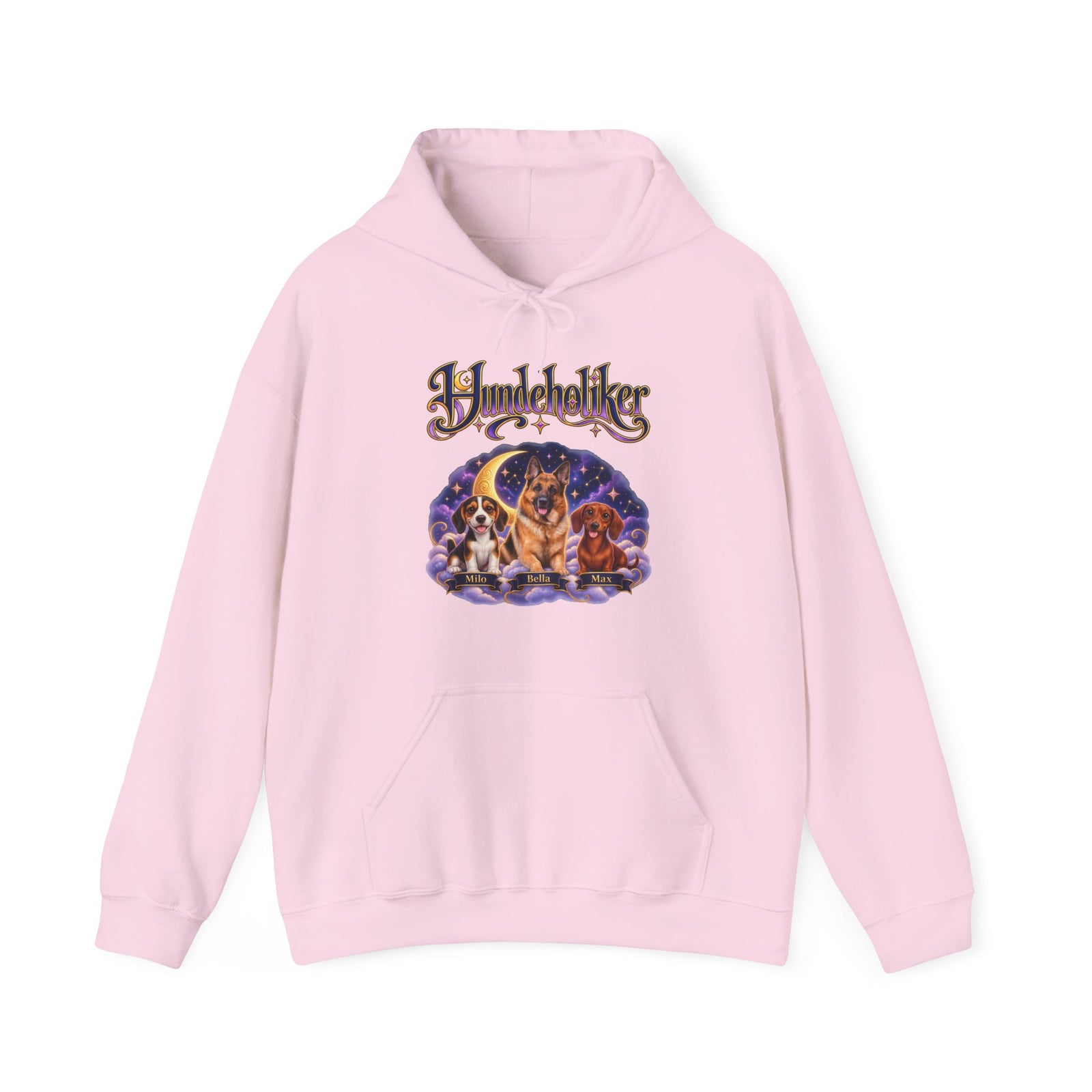Personalisierter Hund Hoodie – Hundeholiker Sternenhimmel – Foto 16