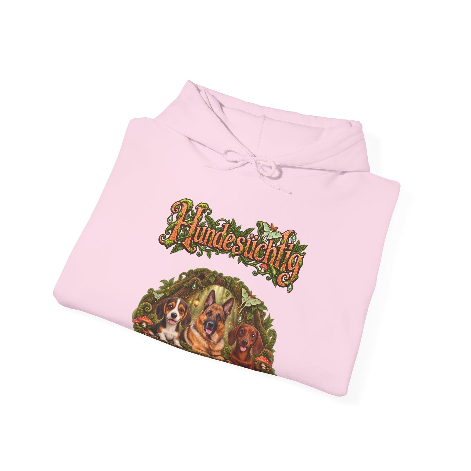 Personalisierter Hund Hoodie – Hundesüchtig Zauberwald – Foto 18