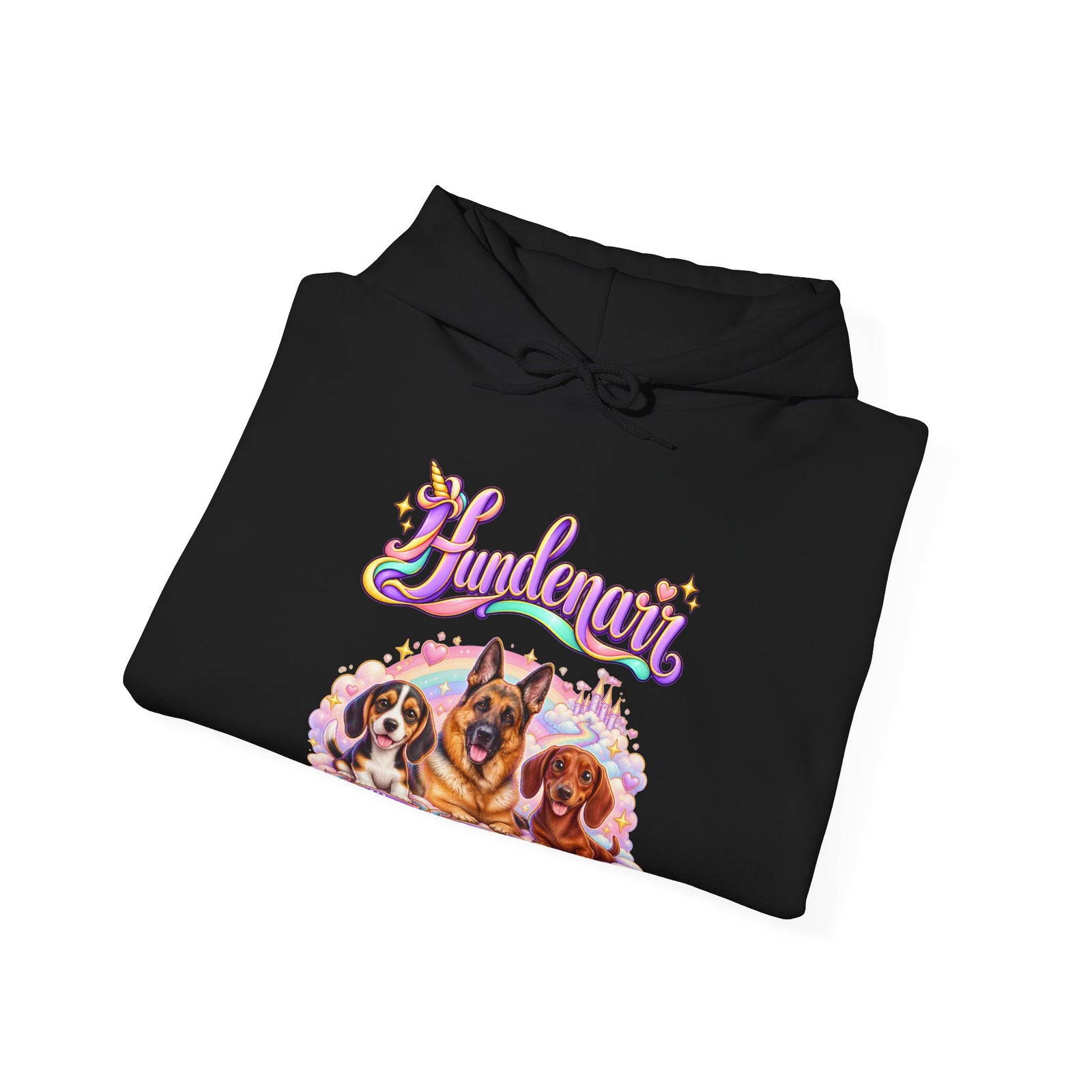 Personalisierter Hund Hoodie – Einhorn Hundenarr – Foto 12