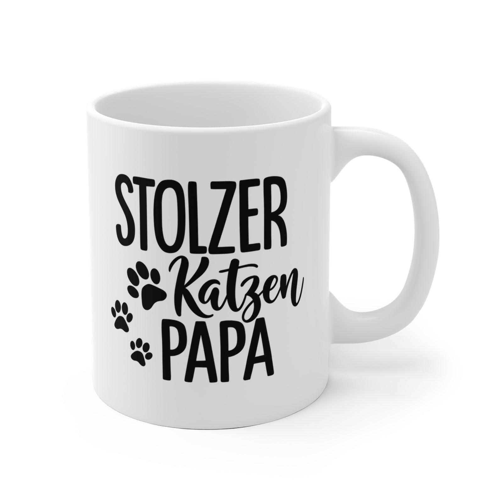 Personalisierte Katzen Tasse – Strandszene – Foto 2