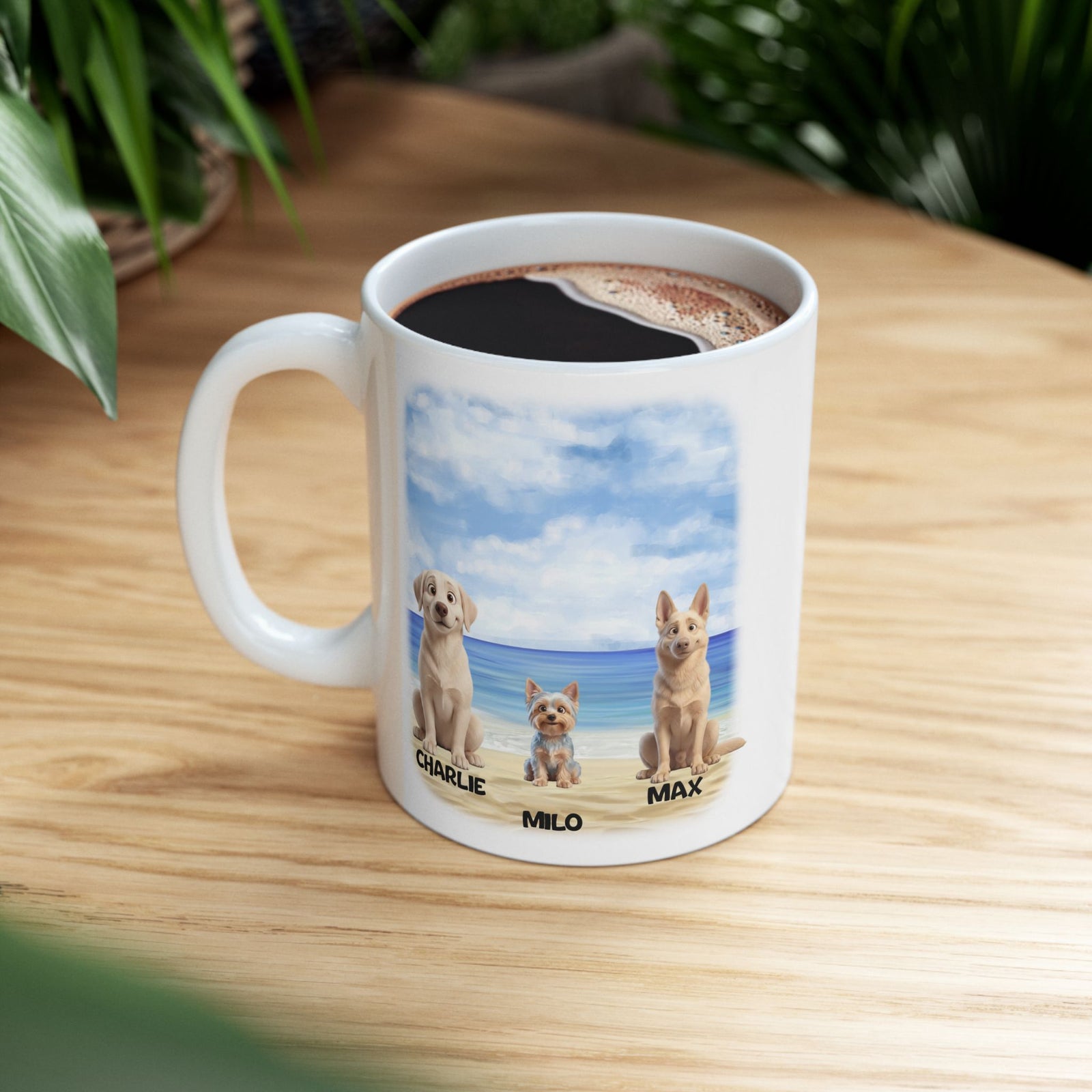 Personalized Dog Mug - Personalized Dog Memorial Mug - Up to 5 Dogs – photo 4