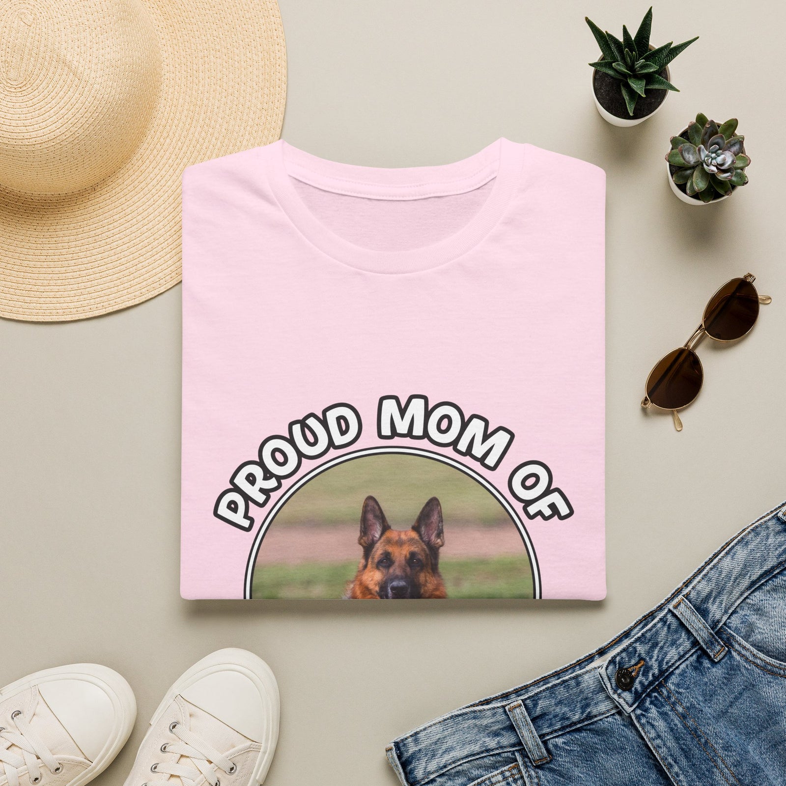 Personalized Graphic Tee – Proud Mom Photo Banner – photo 20