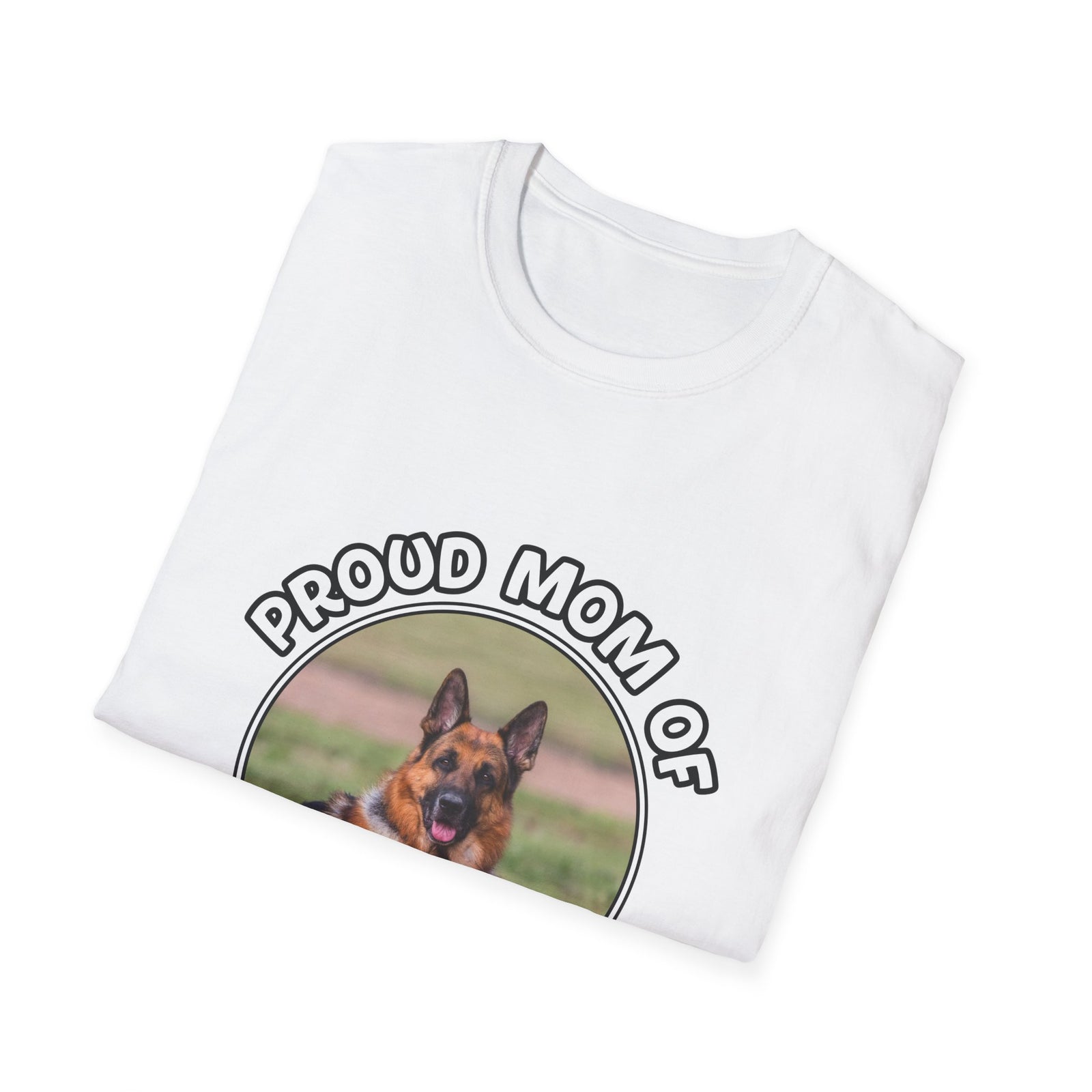 Personalized Graphic Tee – Proud Mom Photo Banner – photo 15