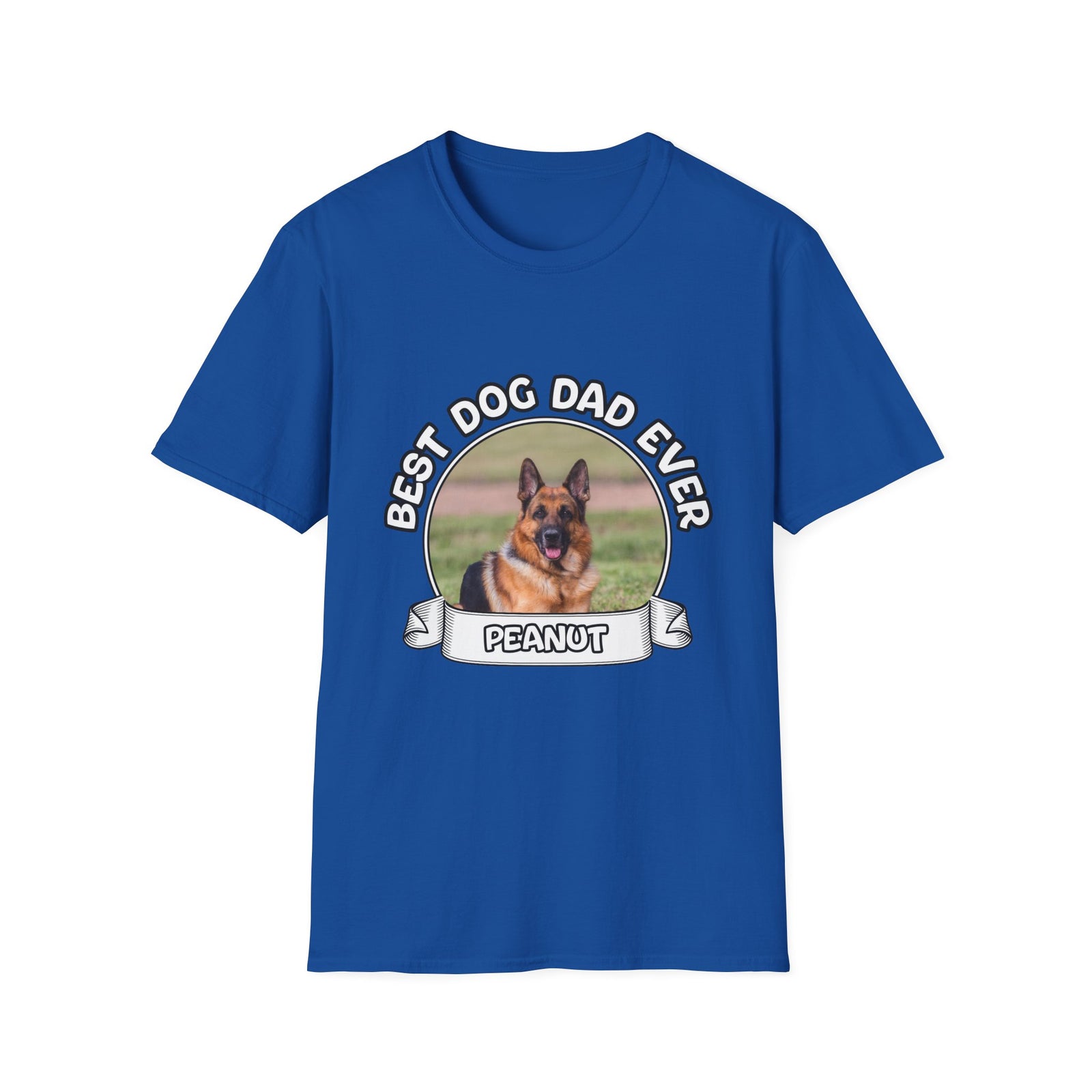 Personalized Graphic Tee – Best Dog Dad Ever – photo 7