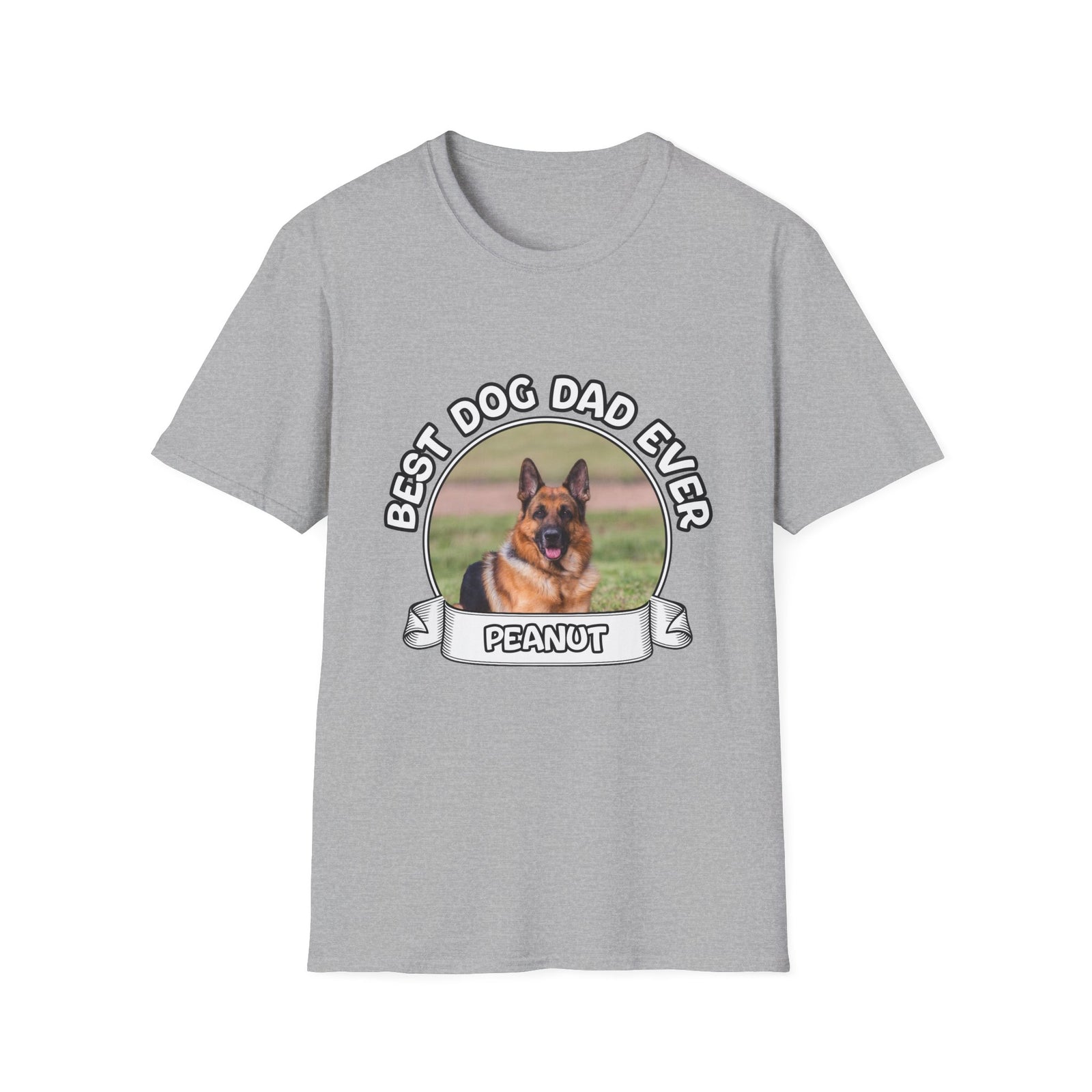 Personalized Graphic Tee – Best Dog Dad Ever – photo 10