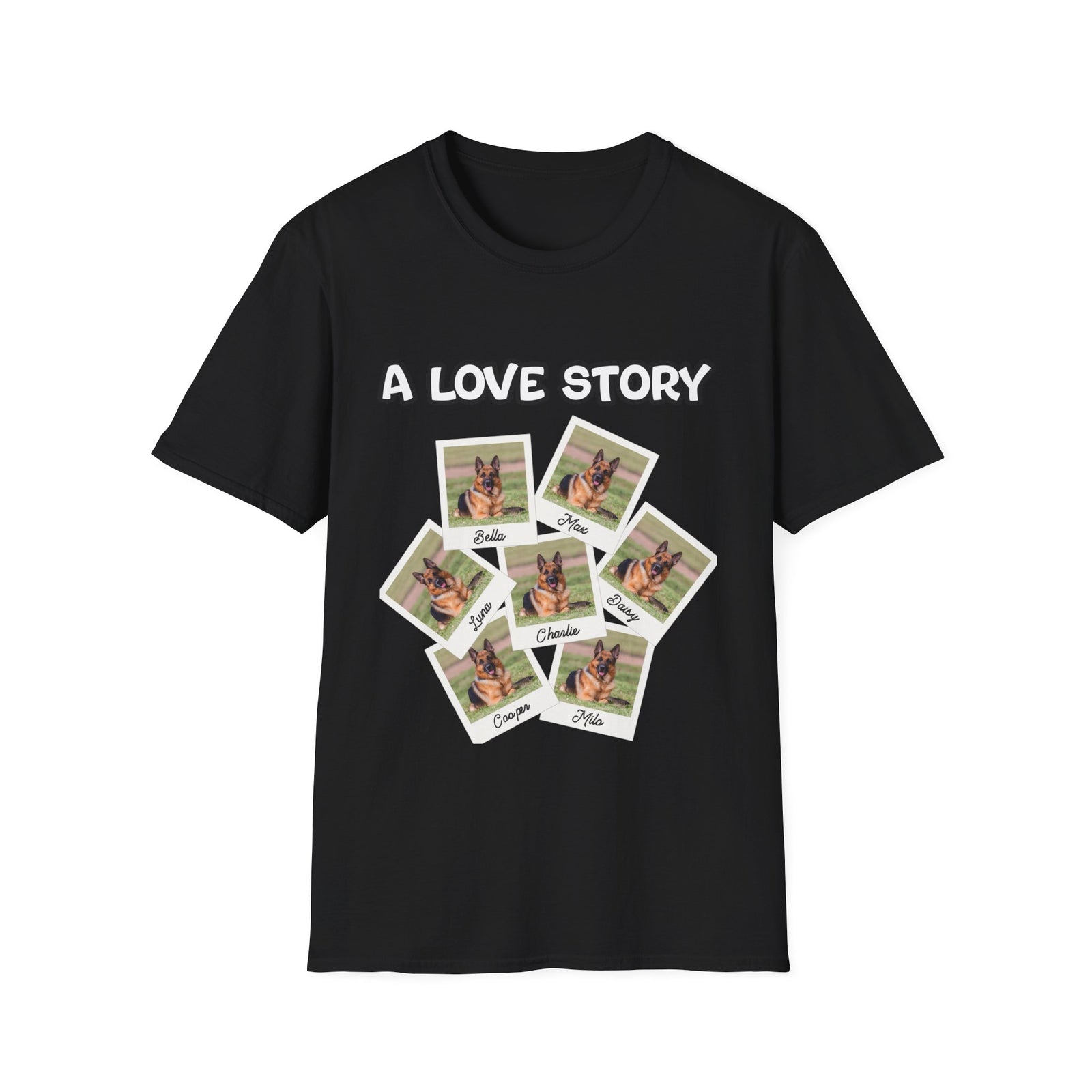Personalized T Shirt – A Love Story Polaroids – photo 16