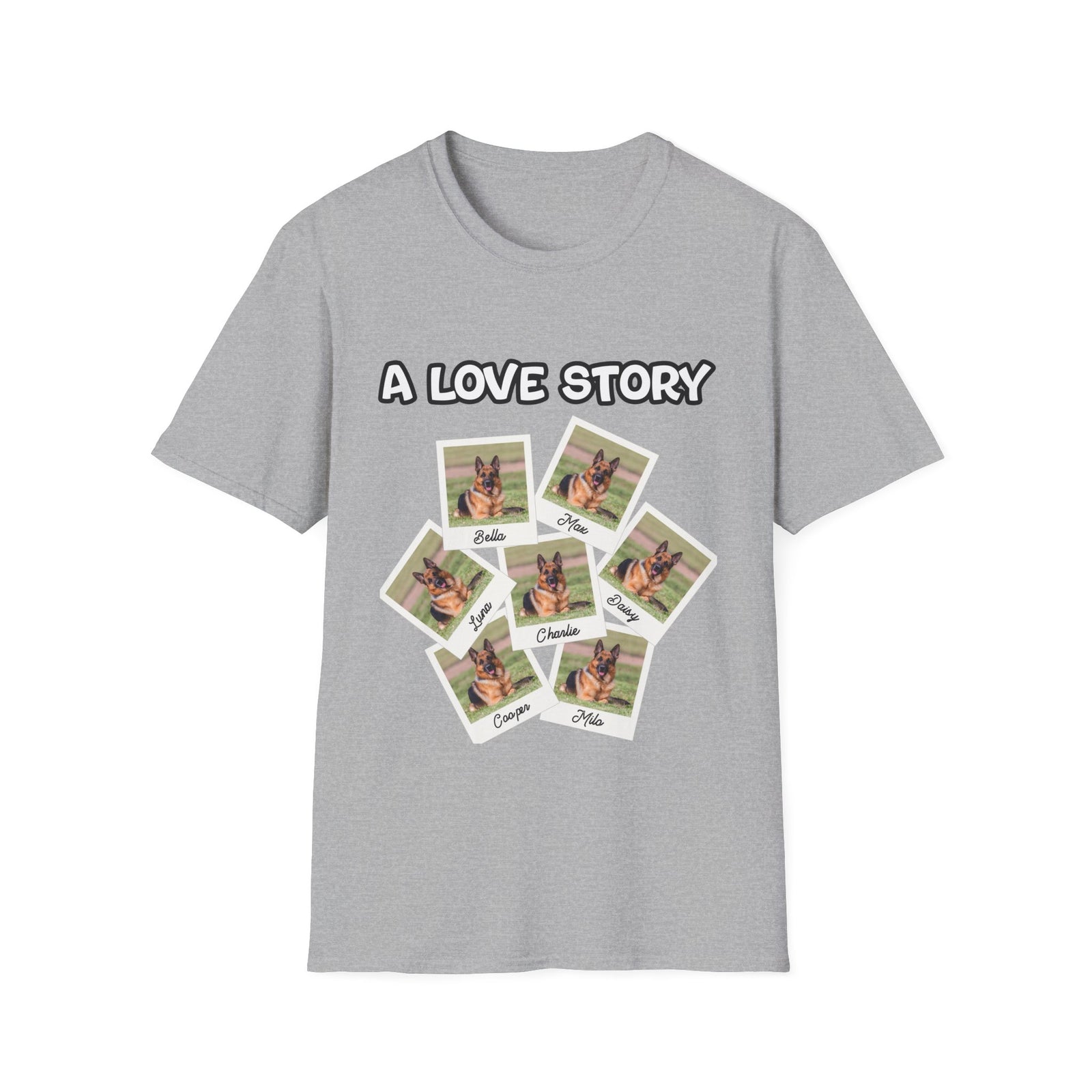 Personalized T Shirt – A Love Story Polaroids – photo 10