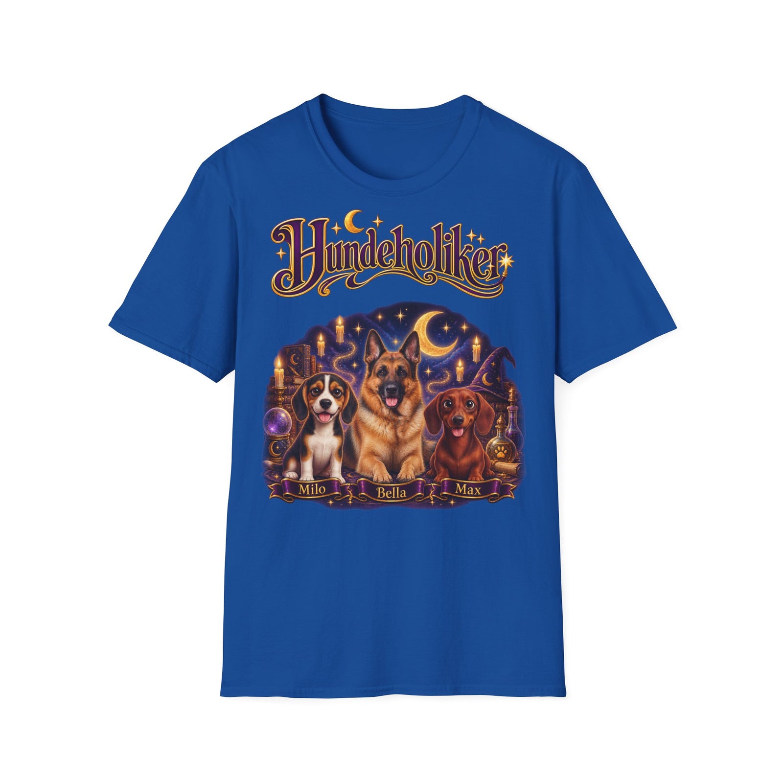 Personalisiertes T-Shirt mit Hunden – Hundeholiker Magie – Foto 4