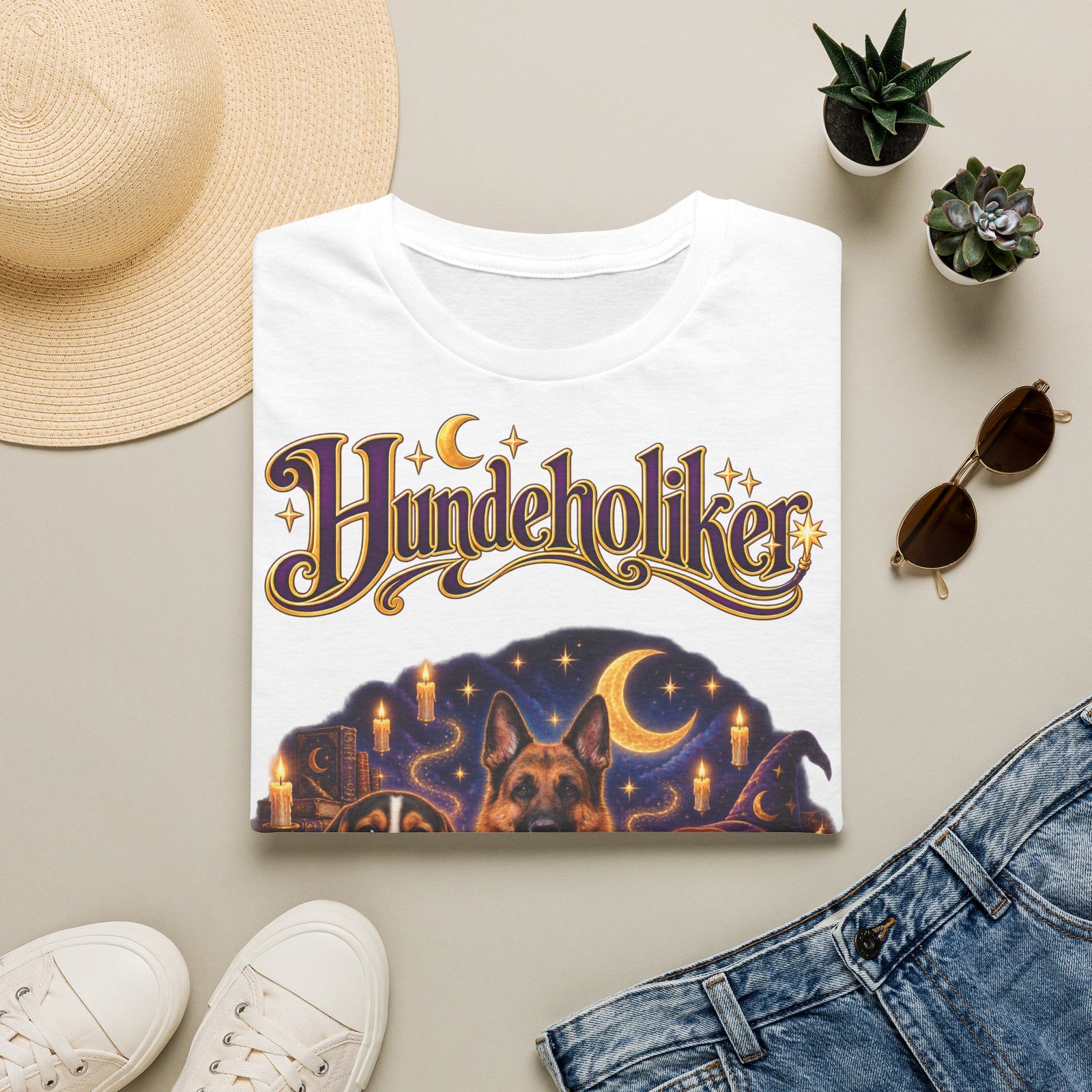 Personalisiertes T-Shirt mit Hunden – Hundeholiker Magie – Foto 11