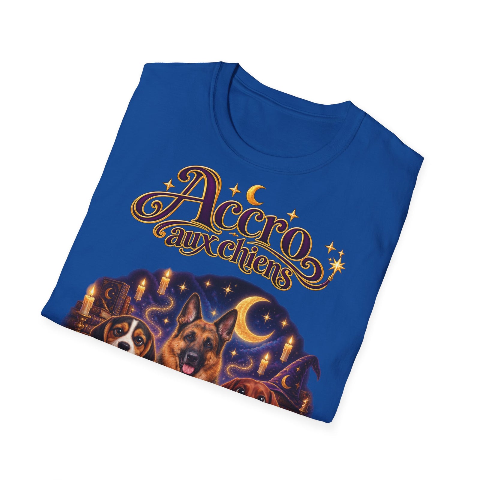 T-shirt perso personnalisé – Accro aux chiens – photo 6