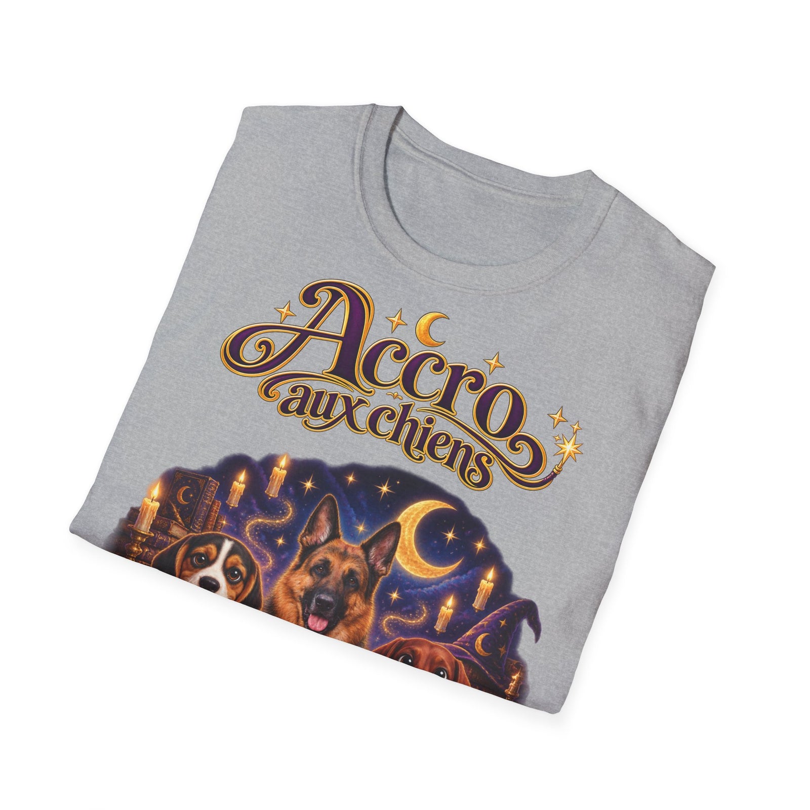 T-shirt perso personnalisé – Accro aux chiens – photo 9
