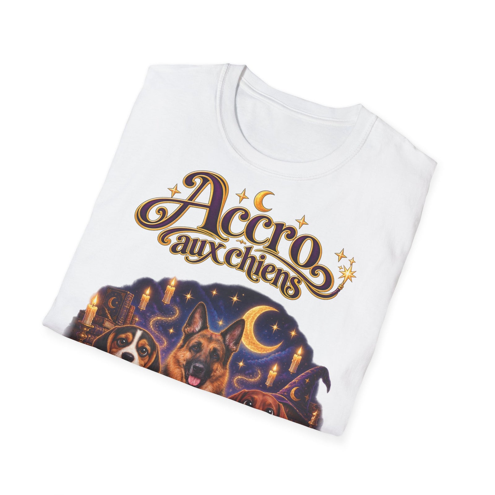 T-shirt perso personnalisé – Accro aux chiens – photo 12