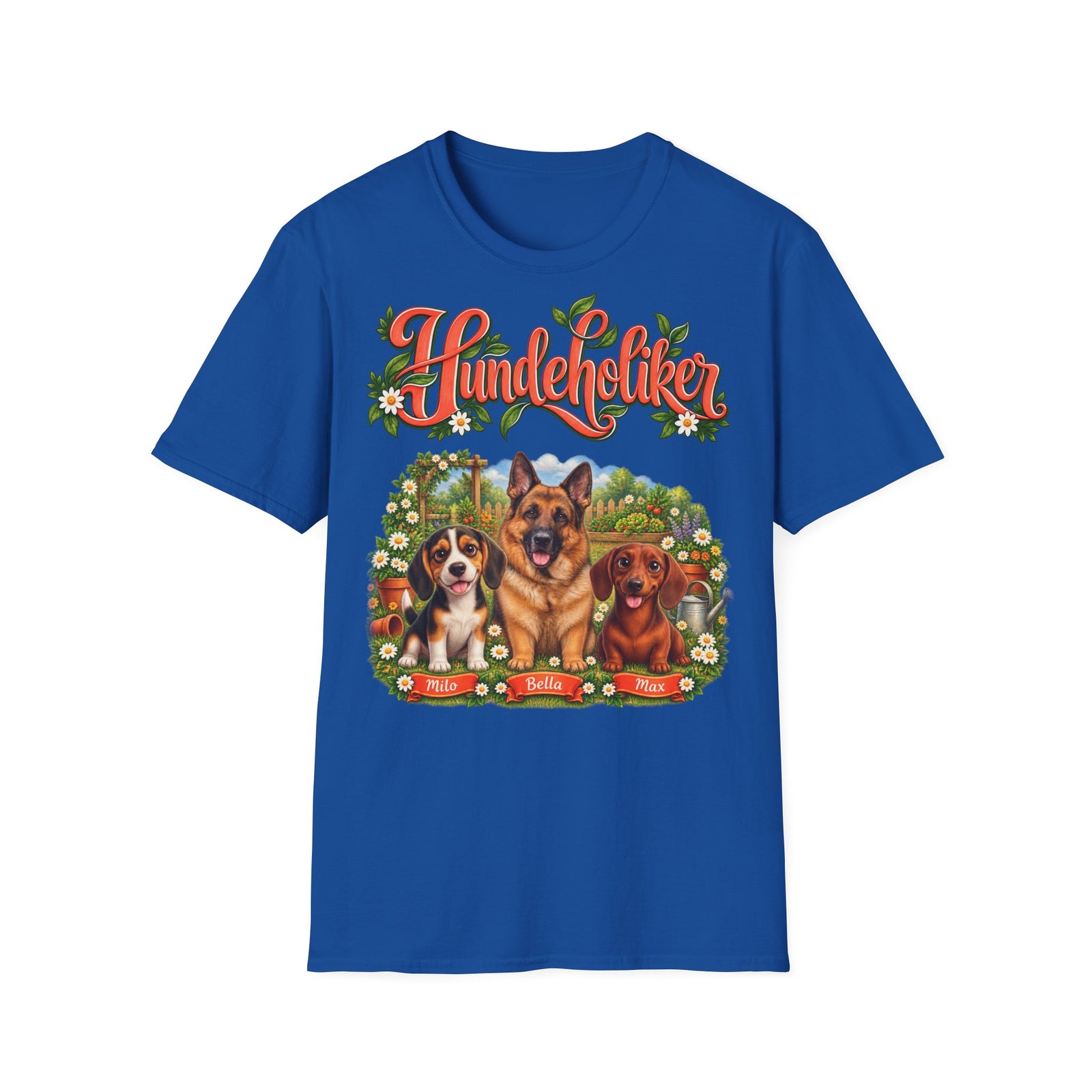Personalisiertes T-Shirt mit Hunden – Hundeholiker – Foto 4
