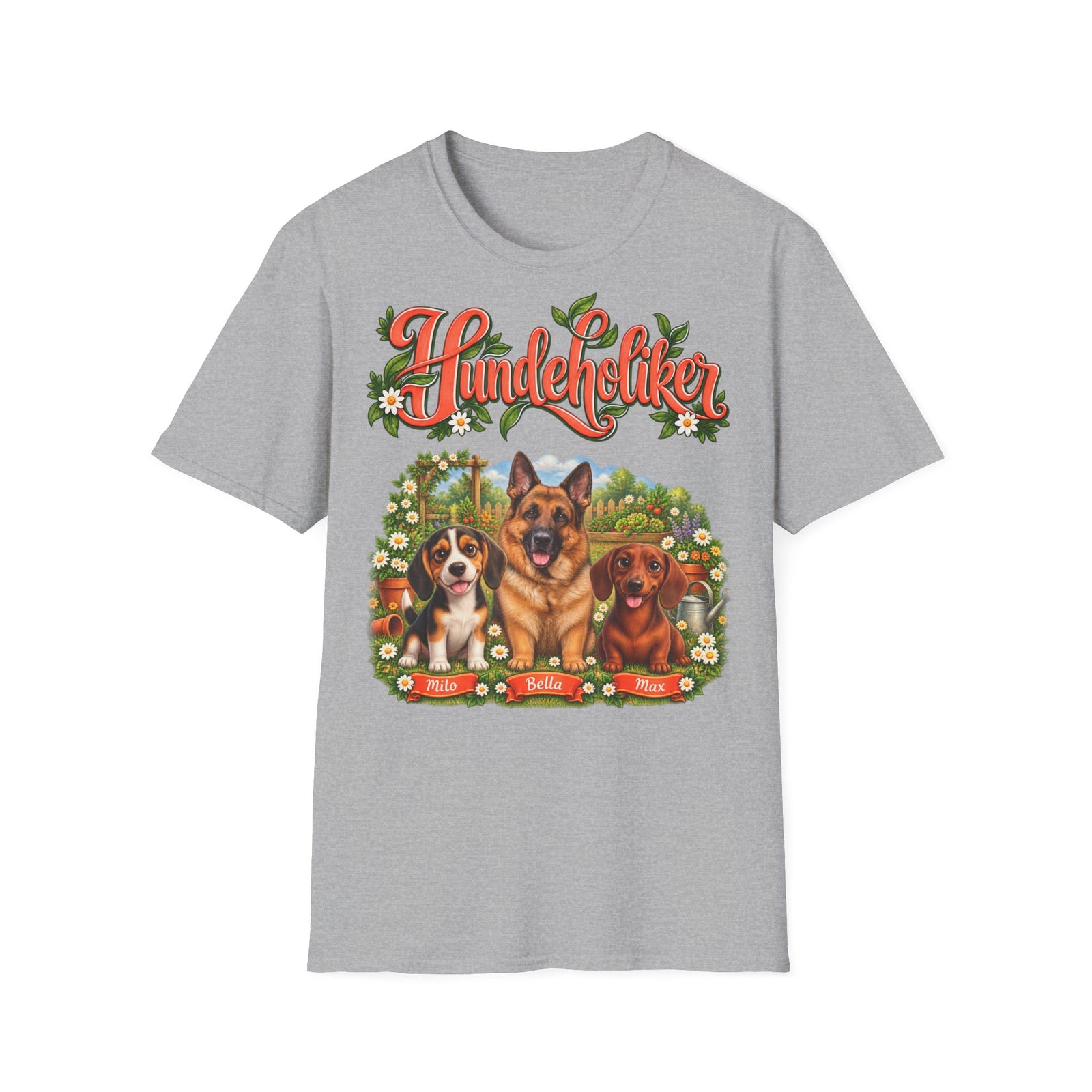 Personalisiertes T-Shirt mit Hunden – Hundeholiker – Foto 7