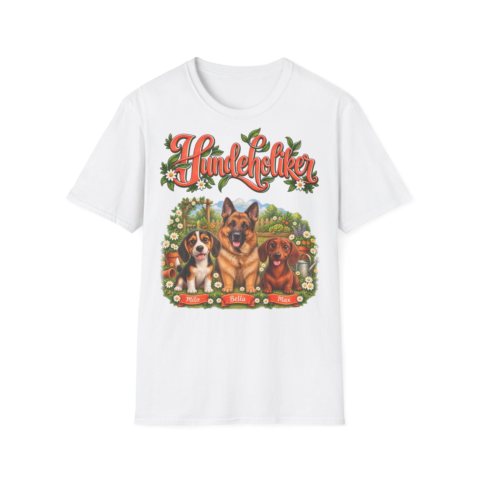 Personalisiertes T-Shirt mit Hunden – Hundeholiker – Foto 10
