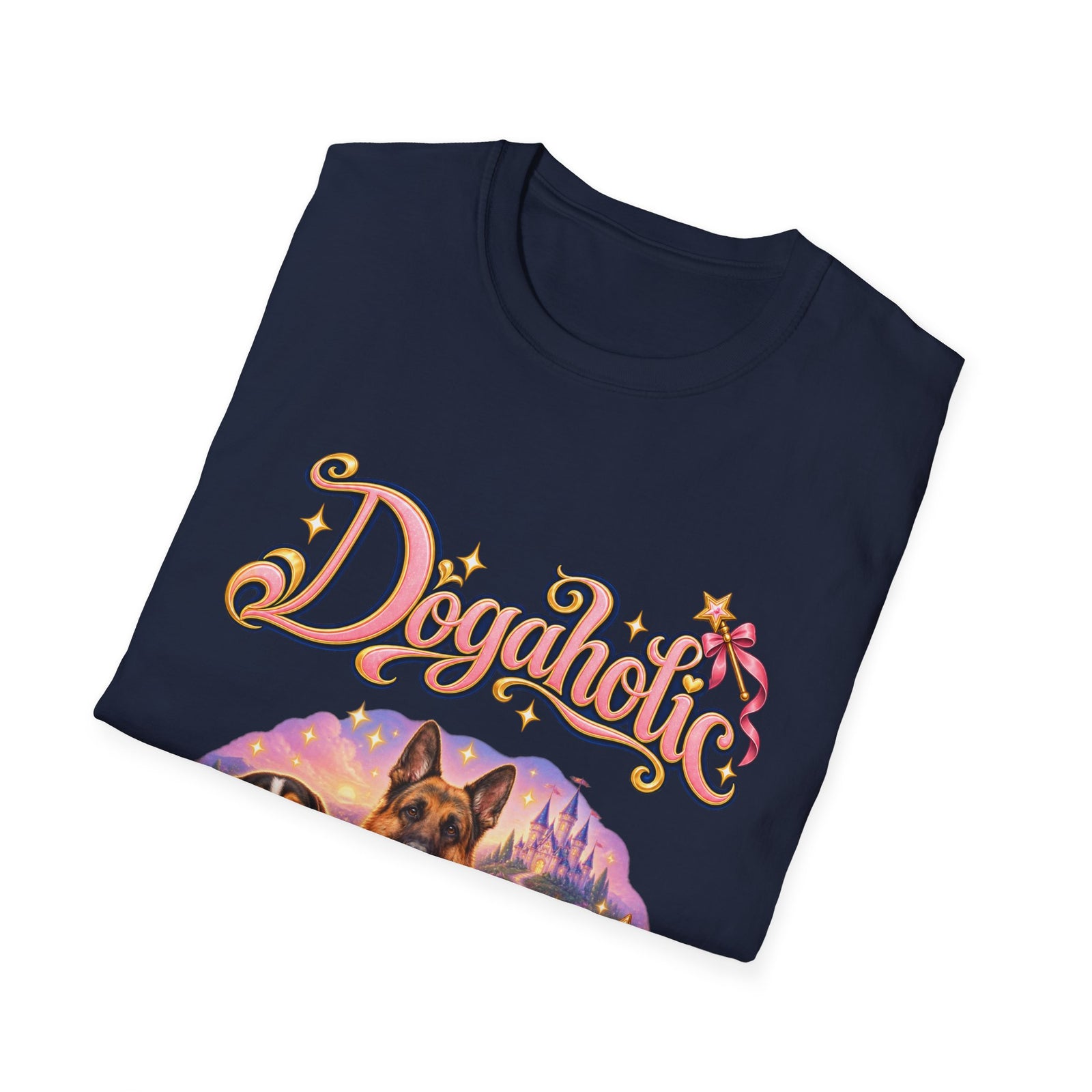 Personalized Graphic Tee – Dogaholic Fairy Tale – photo 6