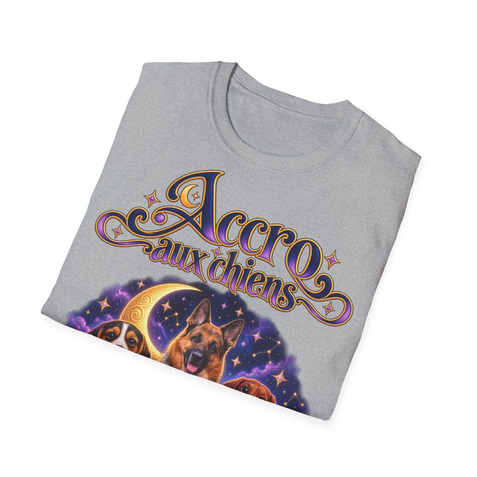 Tee shirt personnalisé – Accro aux chiens – photo 9