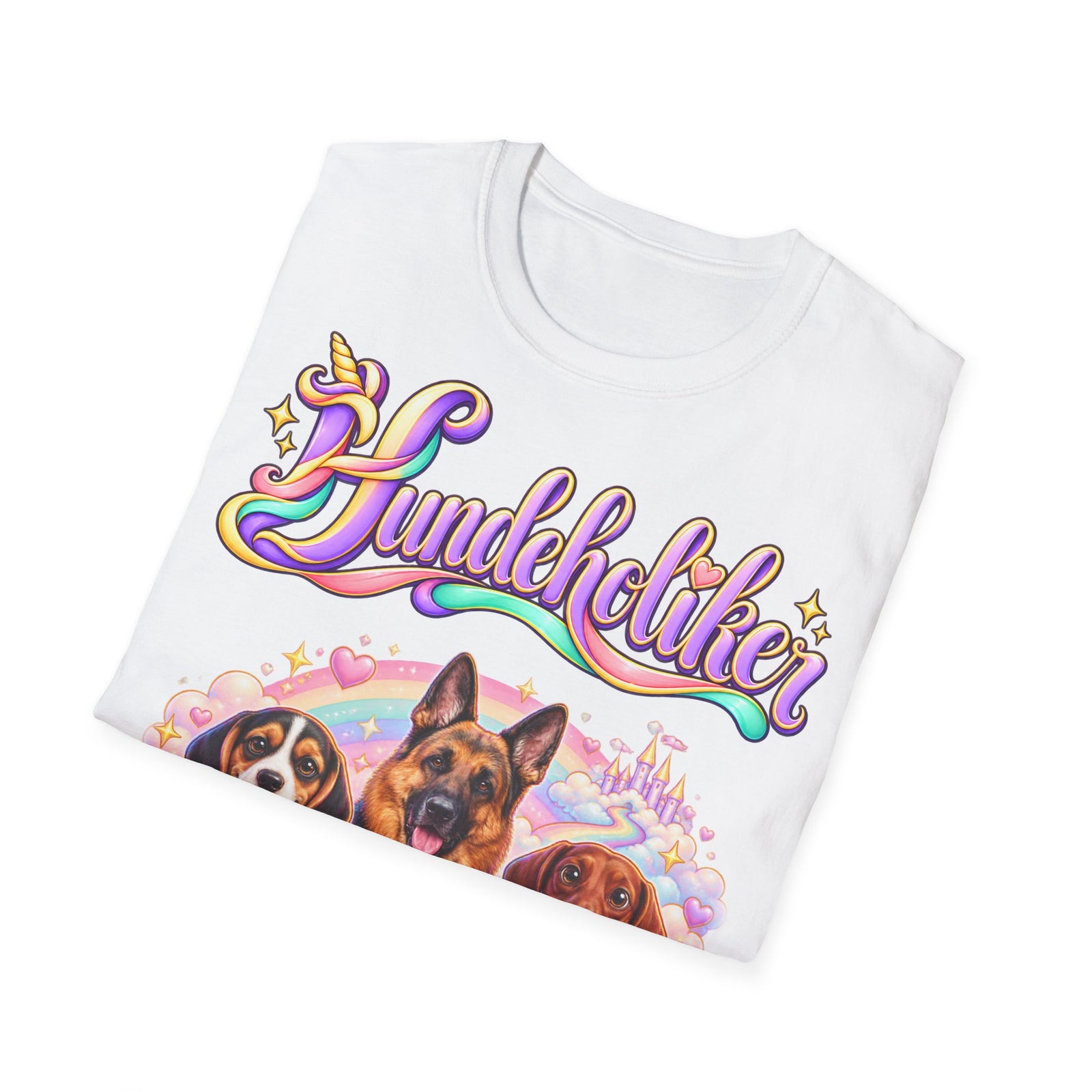 Personalisiertes T-Shirt mit Hunden – Hundeholiker Regenbogen – Foto 12