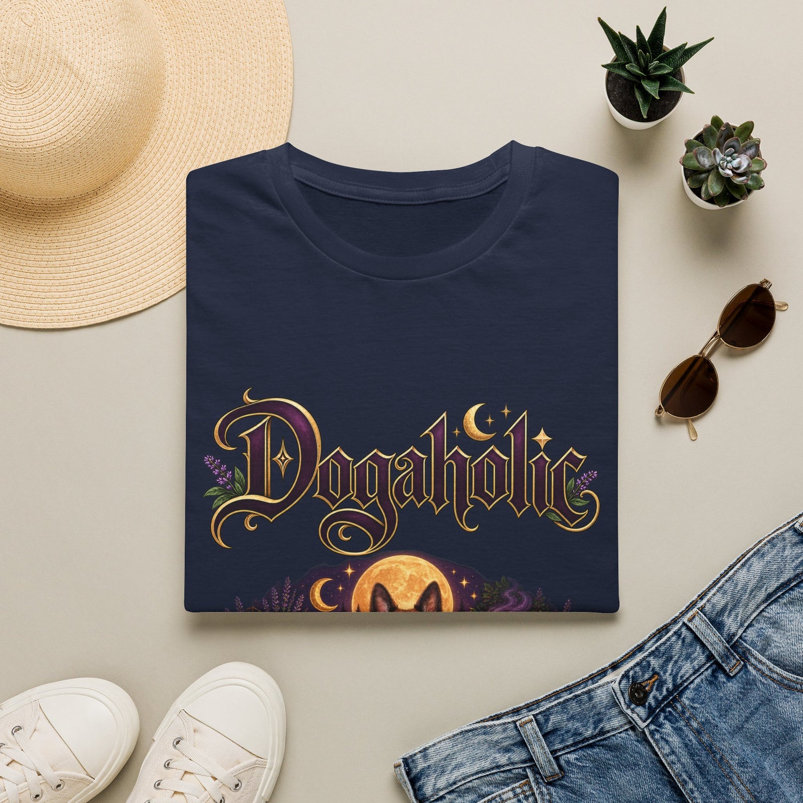 Personalized Graphic Tee – Witchy Dogaholic – photo 5