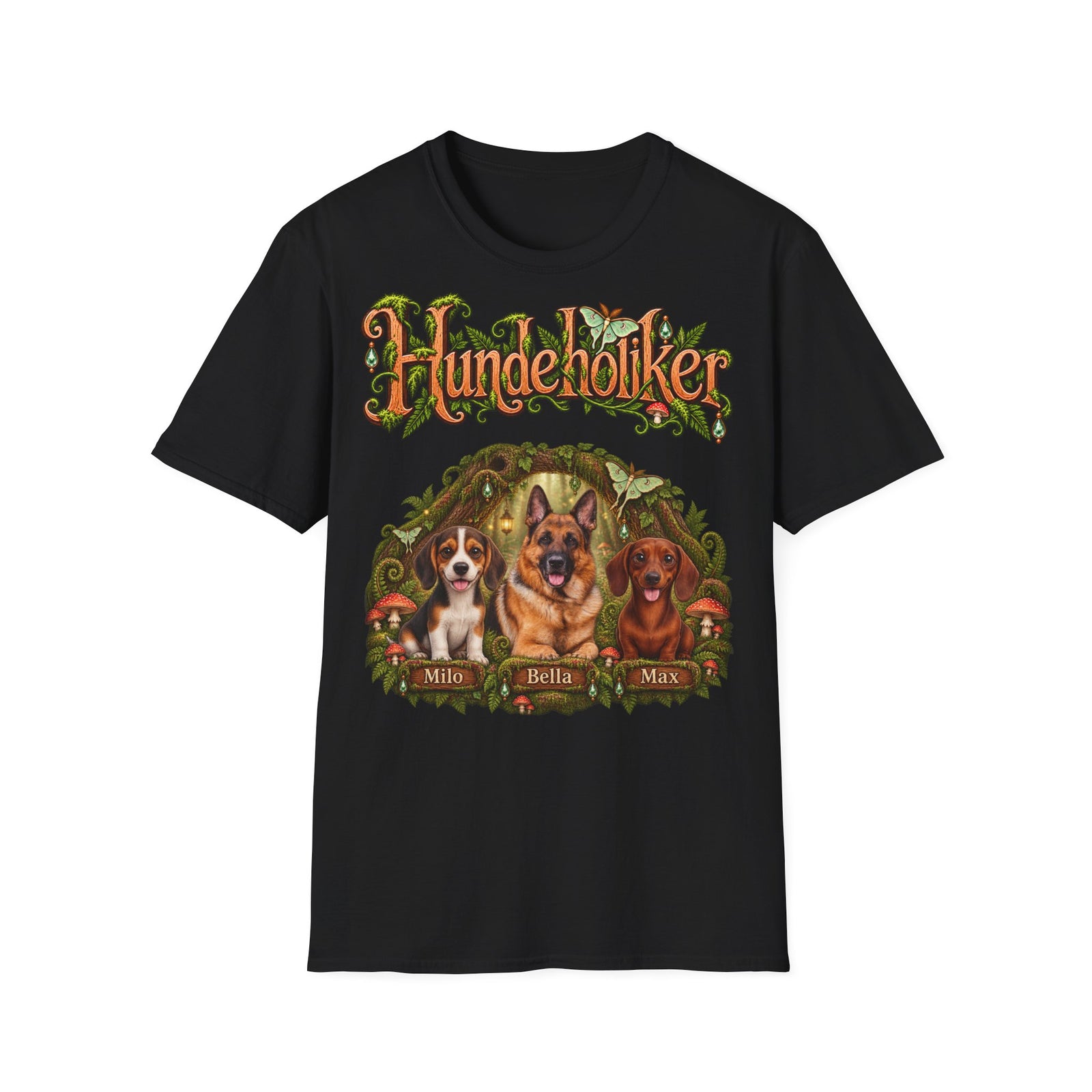Personalisiertes T-Shirt – Hundeholiker Zauberwald – Foto 13