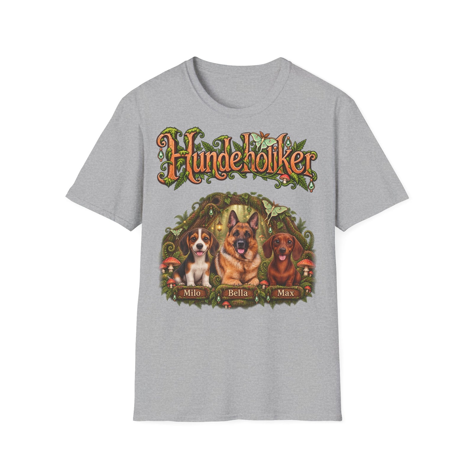Personalisiertes T-Shirt – Hundeholiker Zauberwald – Foto 7