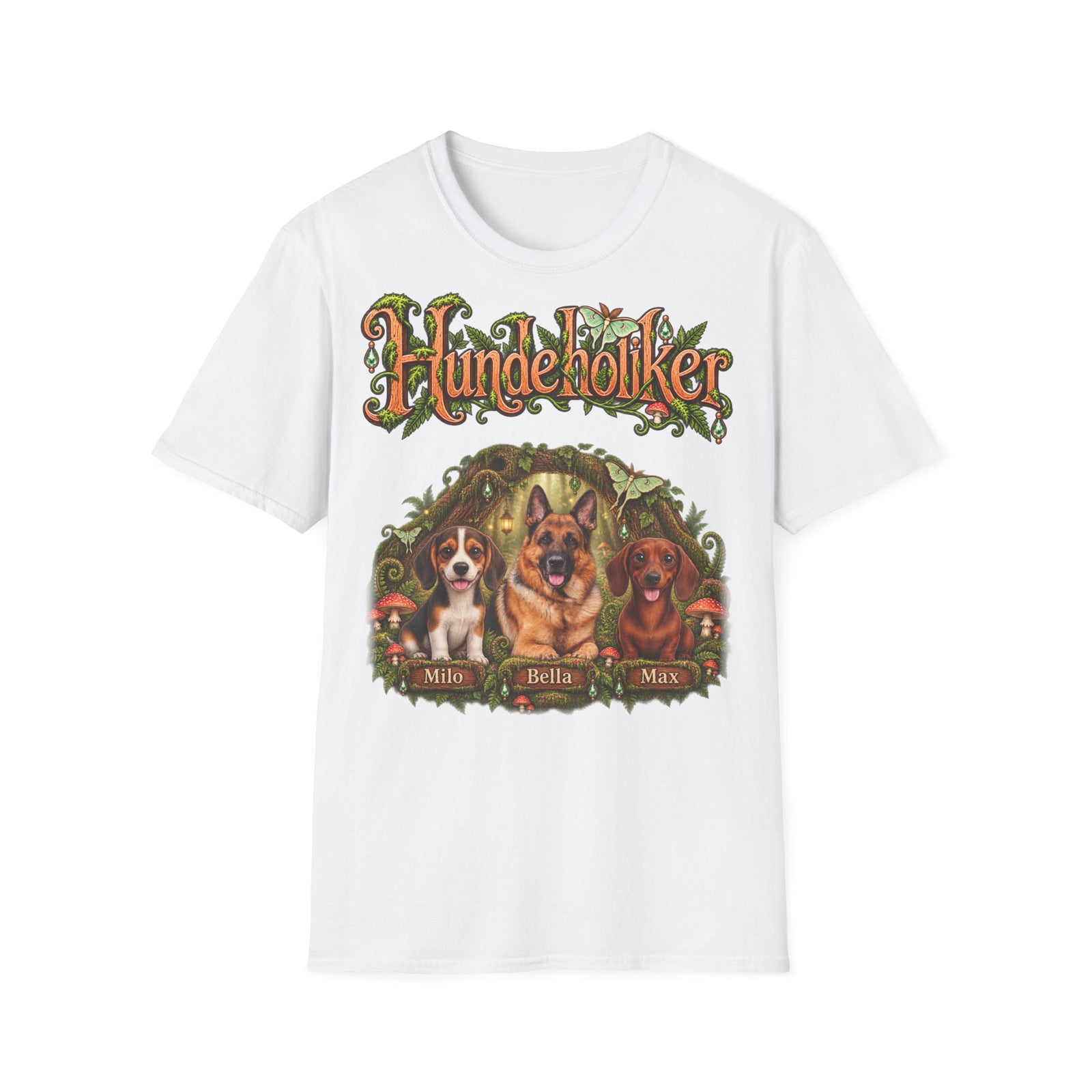 Personalisiertes T-Shirt – Hundeholiker Zauberwald – Foto 10