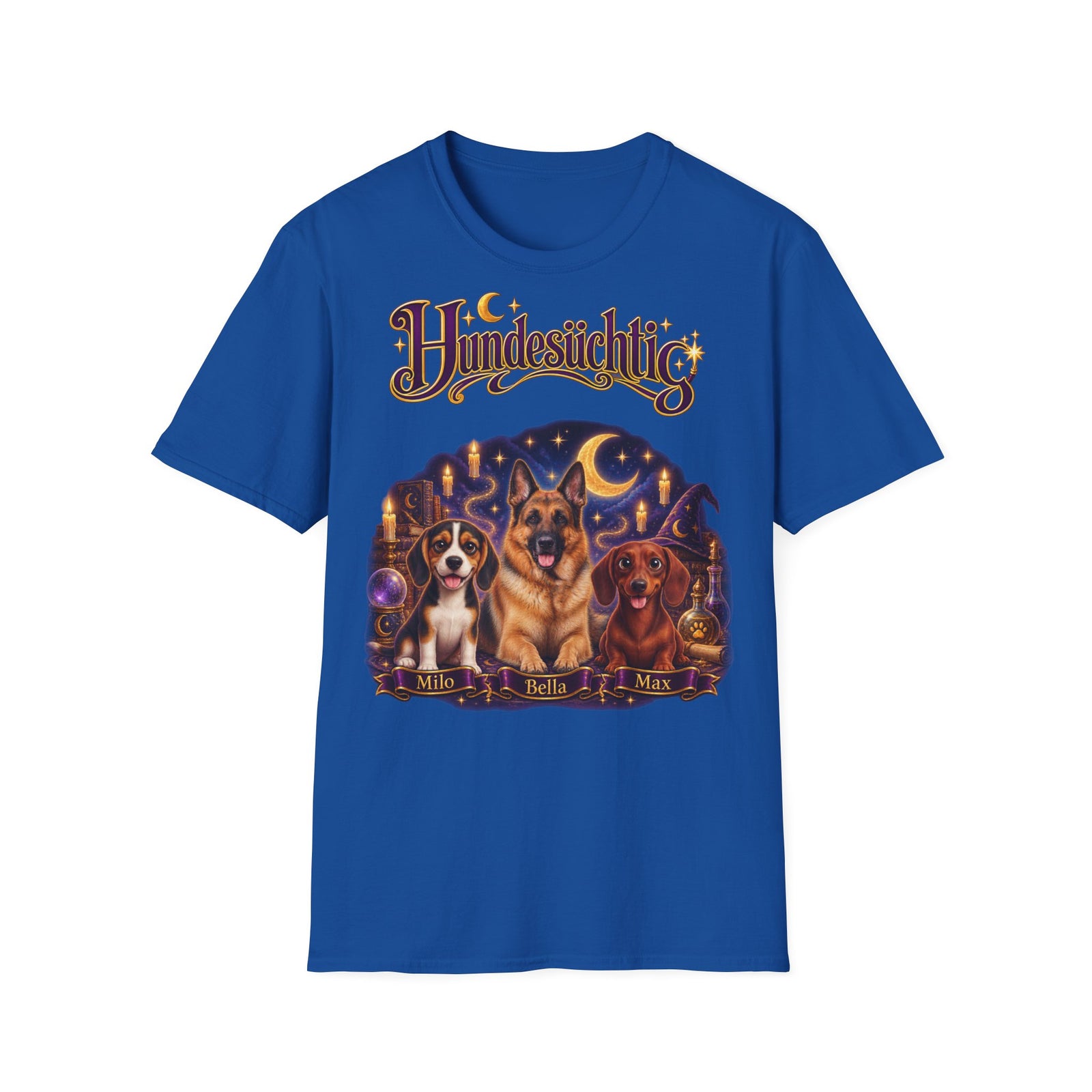Personalisiertes T-Shirt – Hundesüchtig Zauberwelt – Foto 4