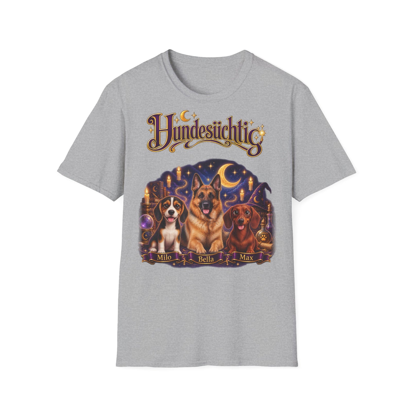 Personalisiertes T-Shirt – Hundesüchtig Zauberwelt – Foto 7