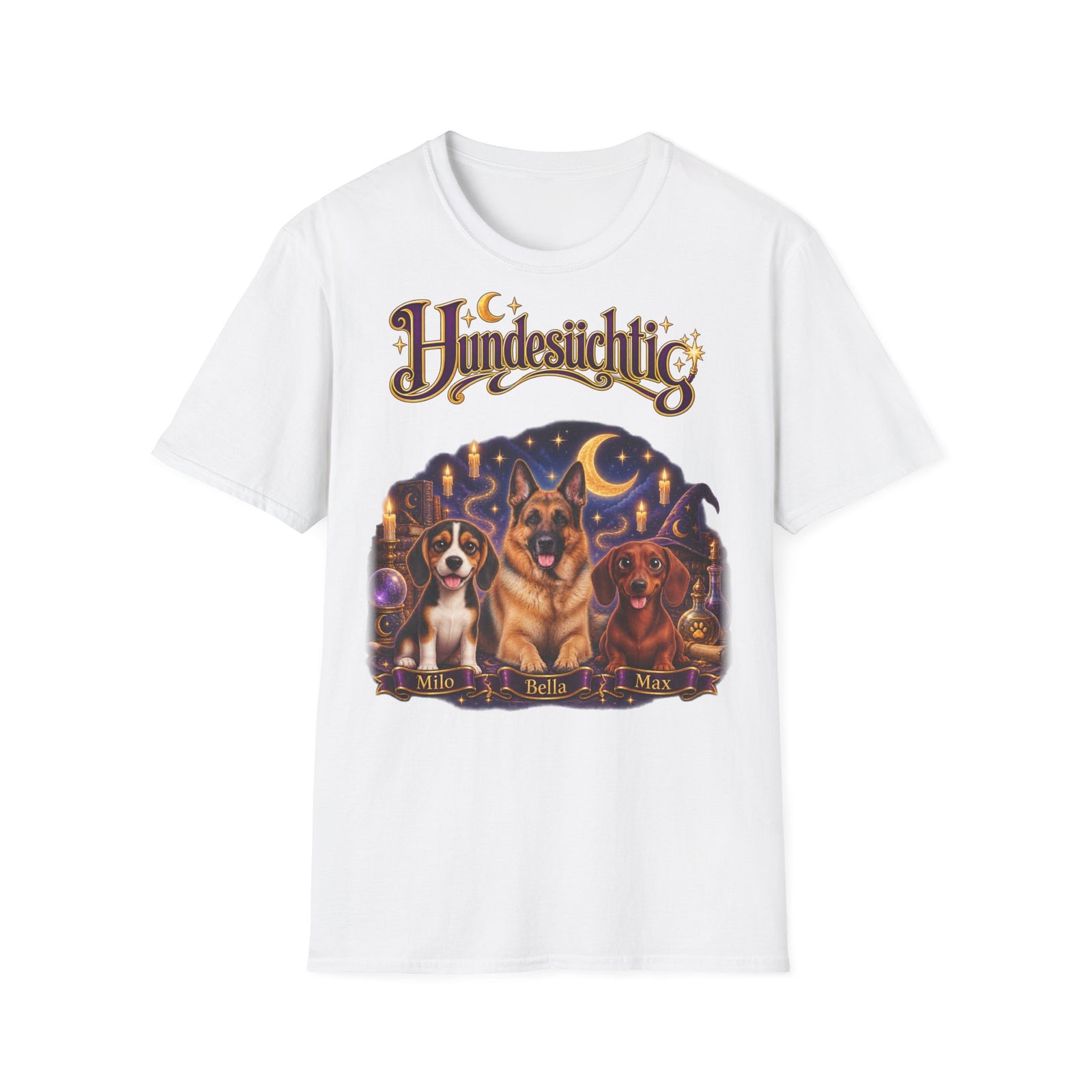 Personalisiertes T-Shirt – Hundesüchtig Zauberwelt – Foto 10